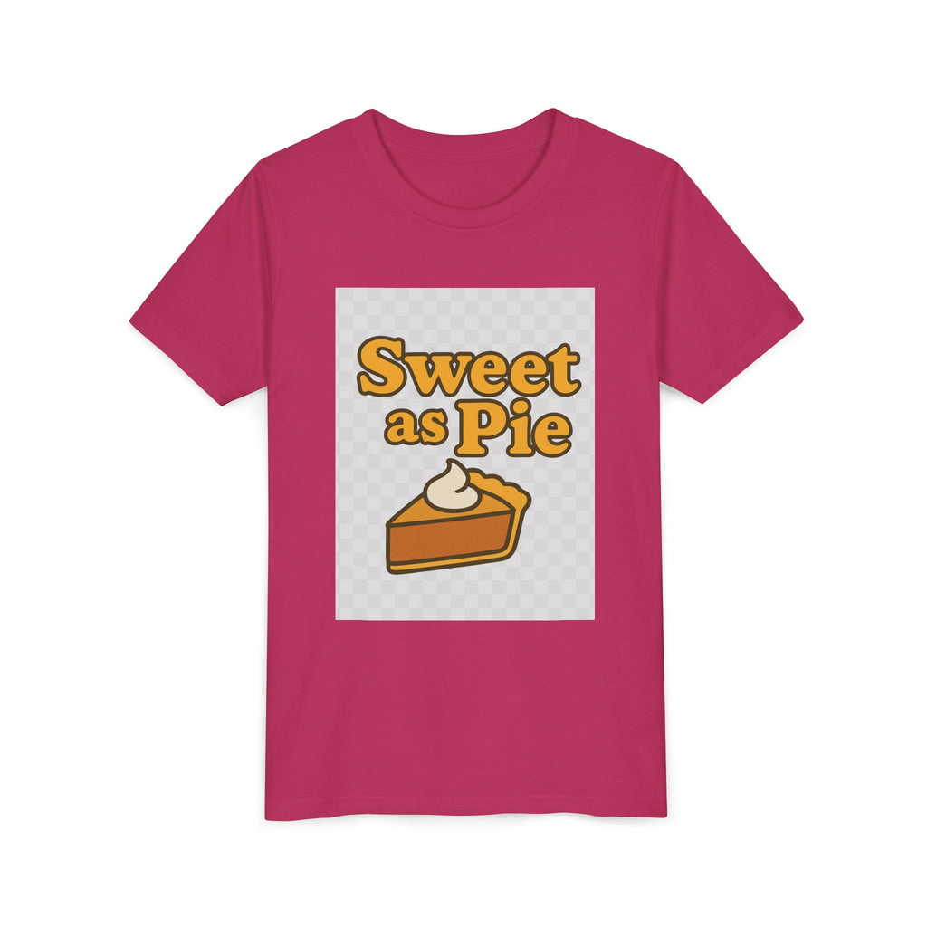 Sweet as Pie Youth Tee - Cute Dessert Graphic T-Shirt for Kids
