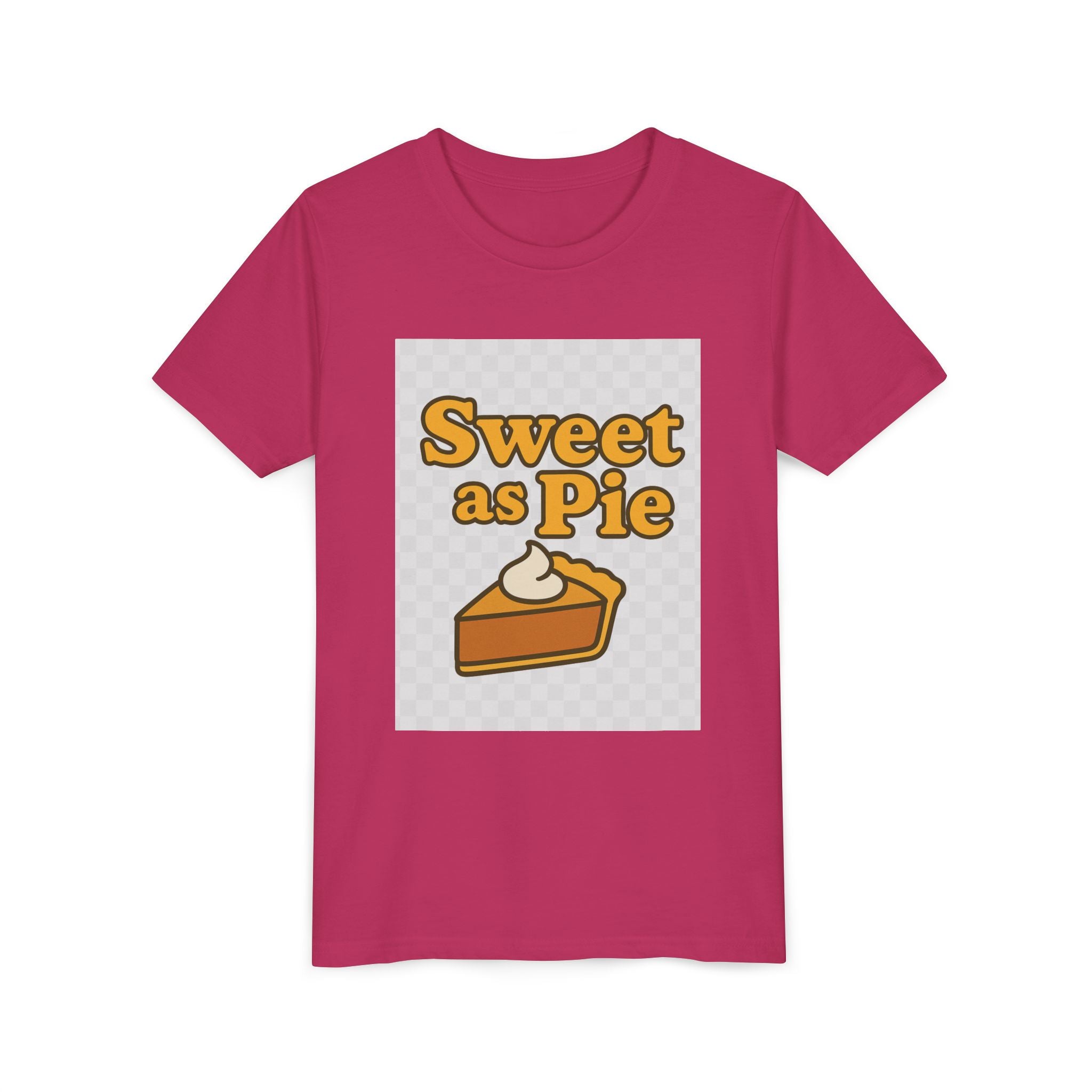 Sweet as Pie Youth Tee - Cute Dessert Graphic T-Shirt for Kids