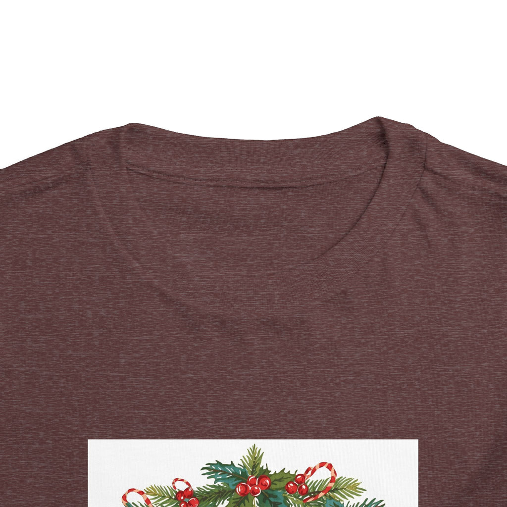 I Am A Christmas Baby Toddler Short Sleeve Tee