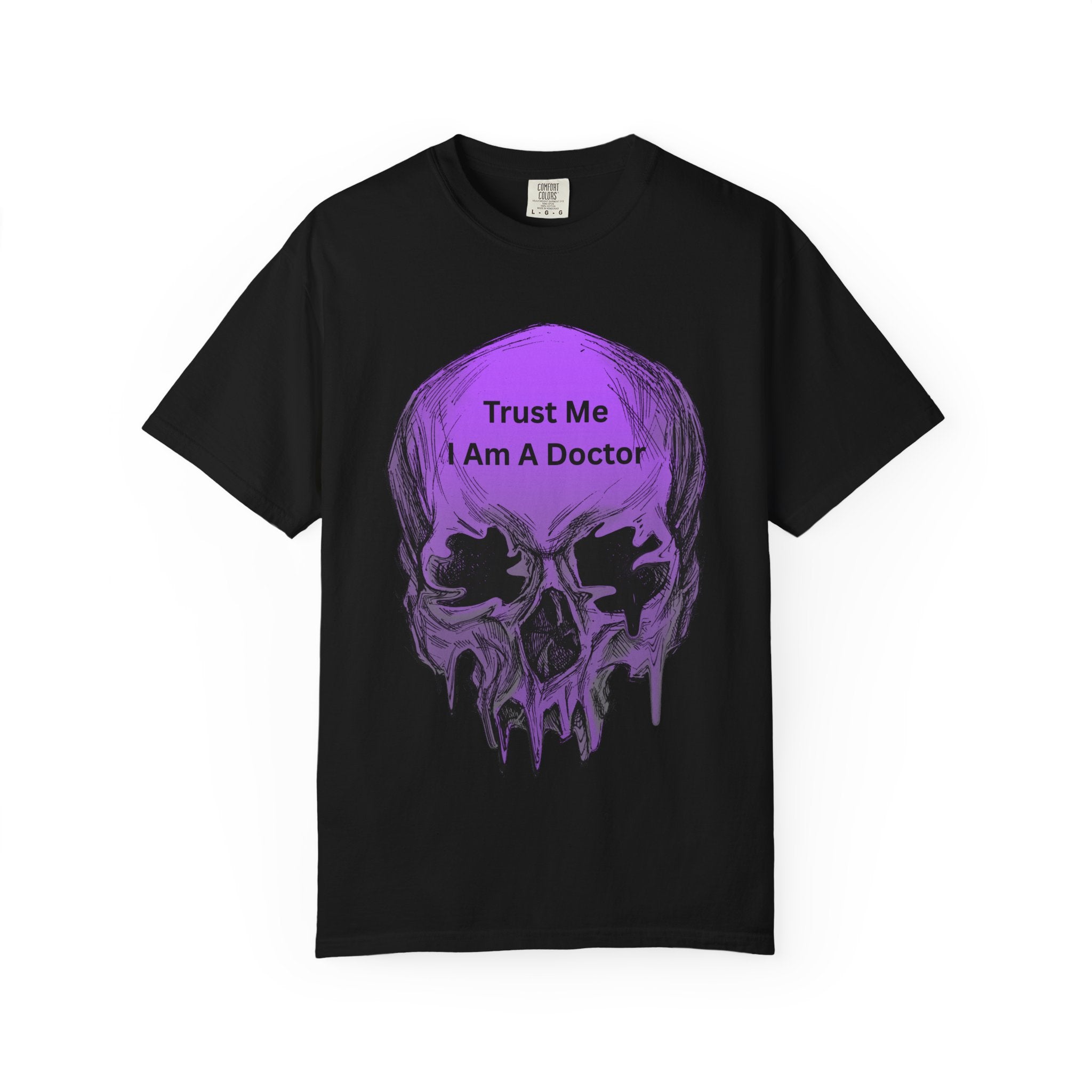 Doctor Skull T-Shirt | Trust Me I Am A Doctor Graphic Tee | Gift for Medical Workers, Halloween Costume, Unisex
