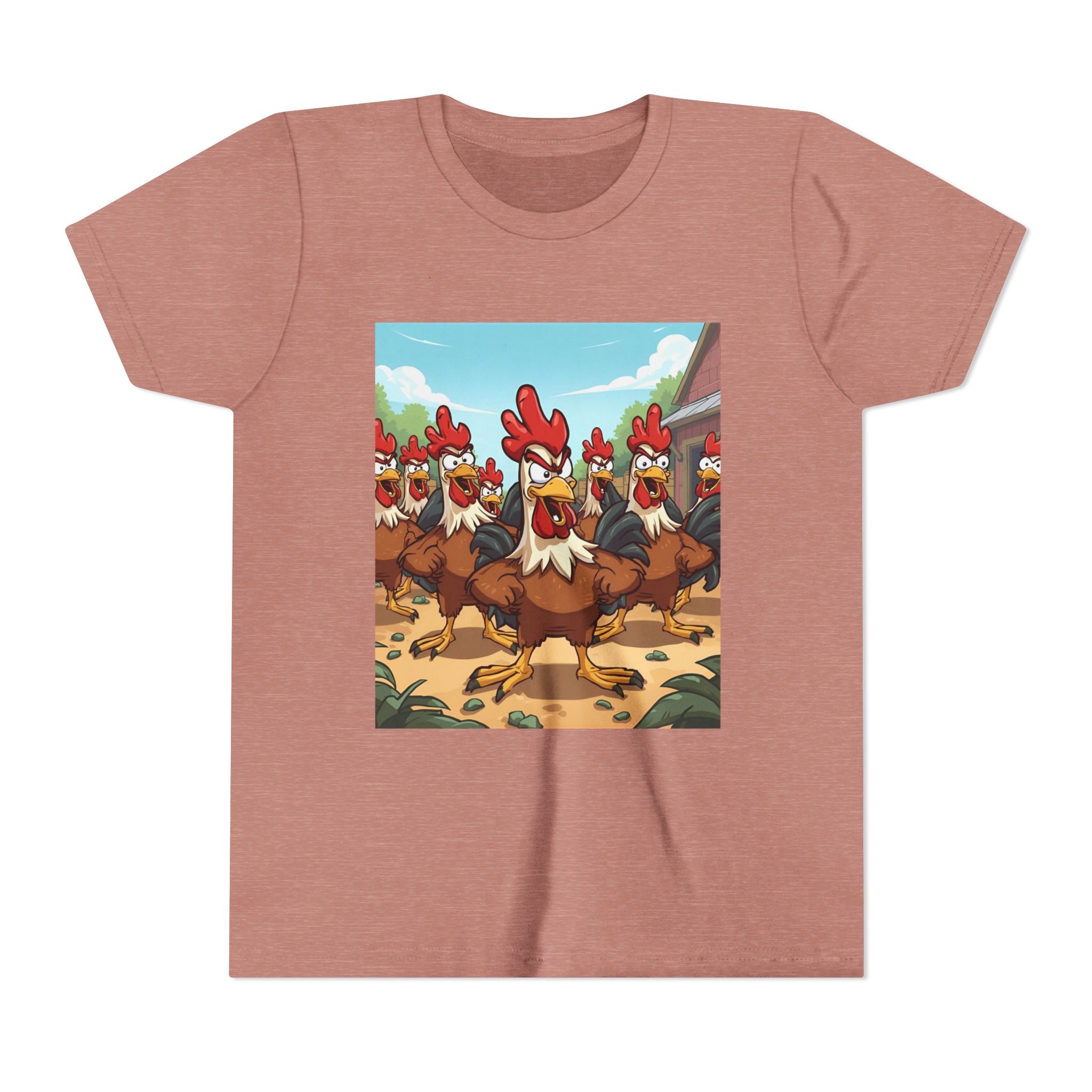 Chicken Funny Youth Short Sleeve Tee