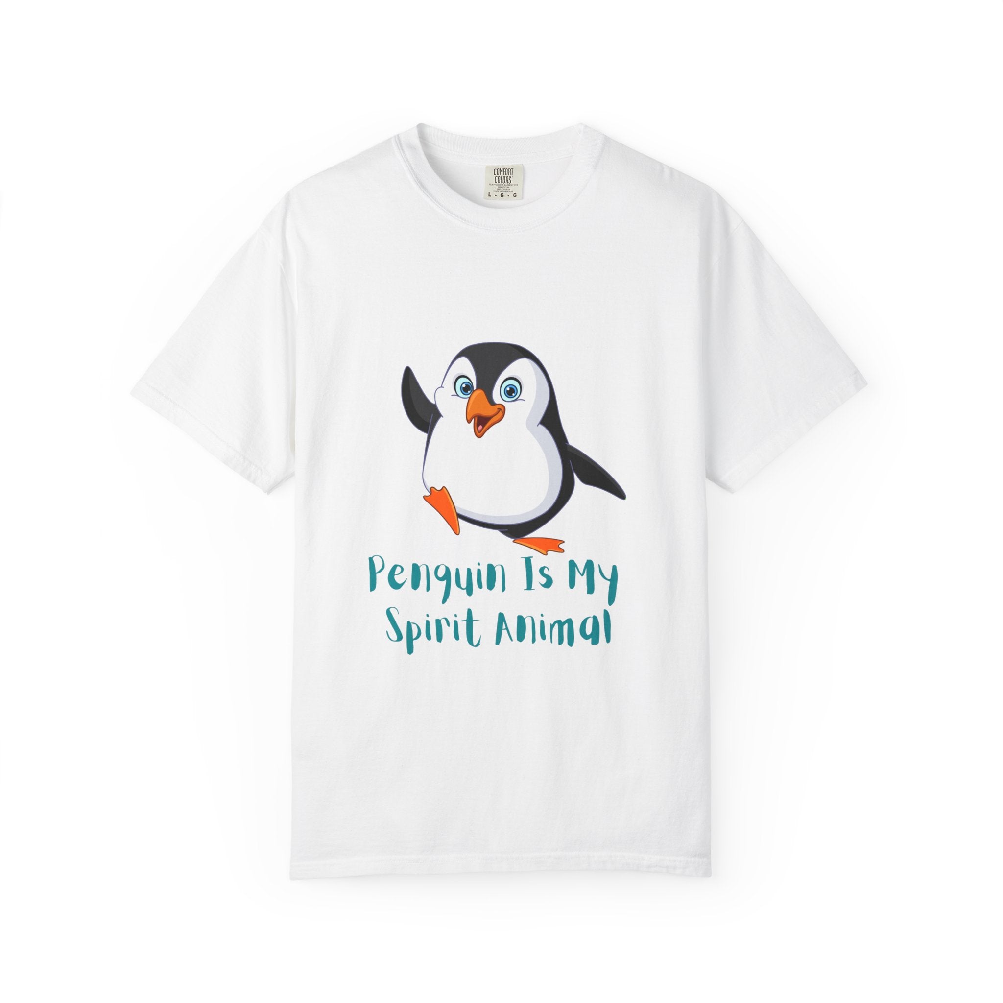 Penguin Spirit Animal T-Shirt - Fun Graphic Tee, Animal Lover Gift, Casual Wear, Unisex Fashion, Cute Birthday Top