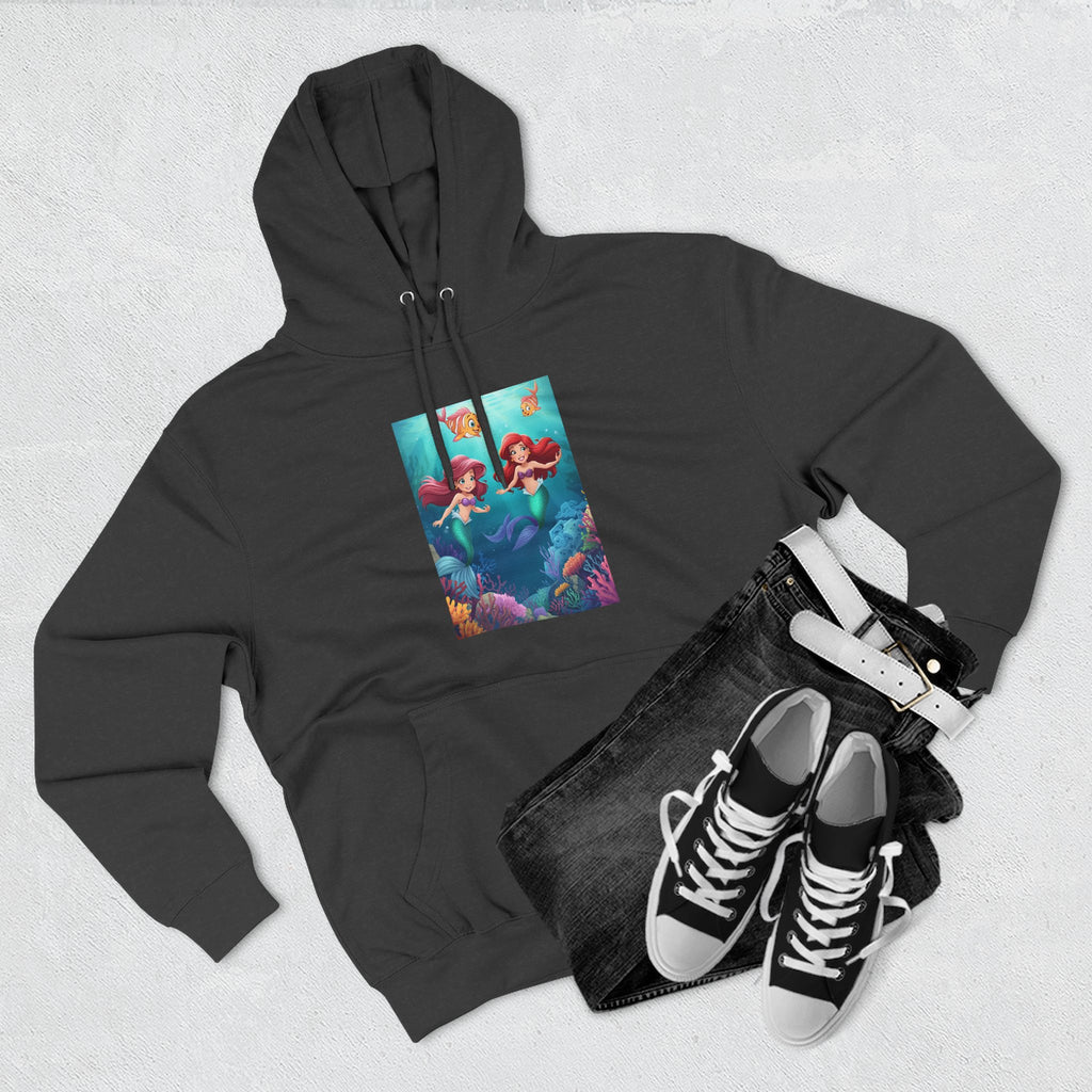 Mermaid Three-Panel Fleece Hoodie