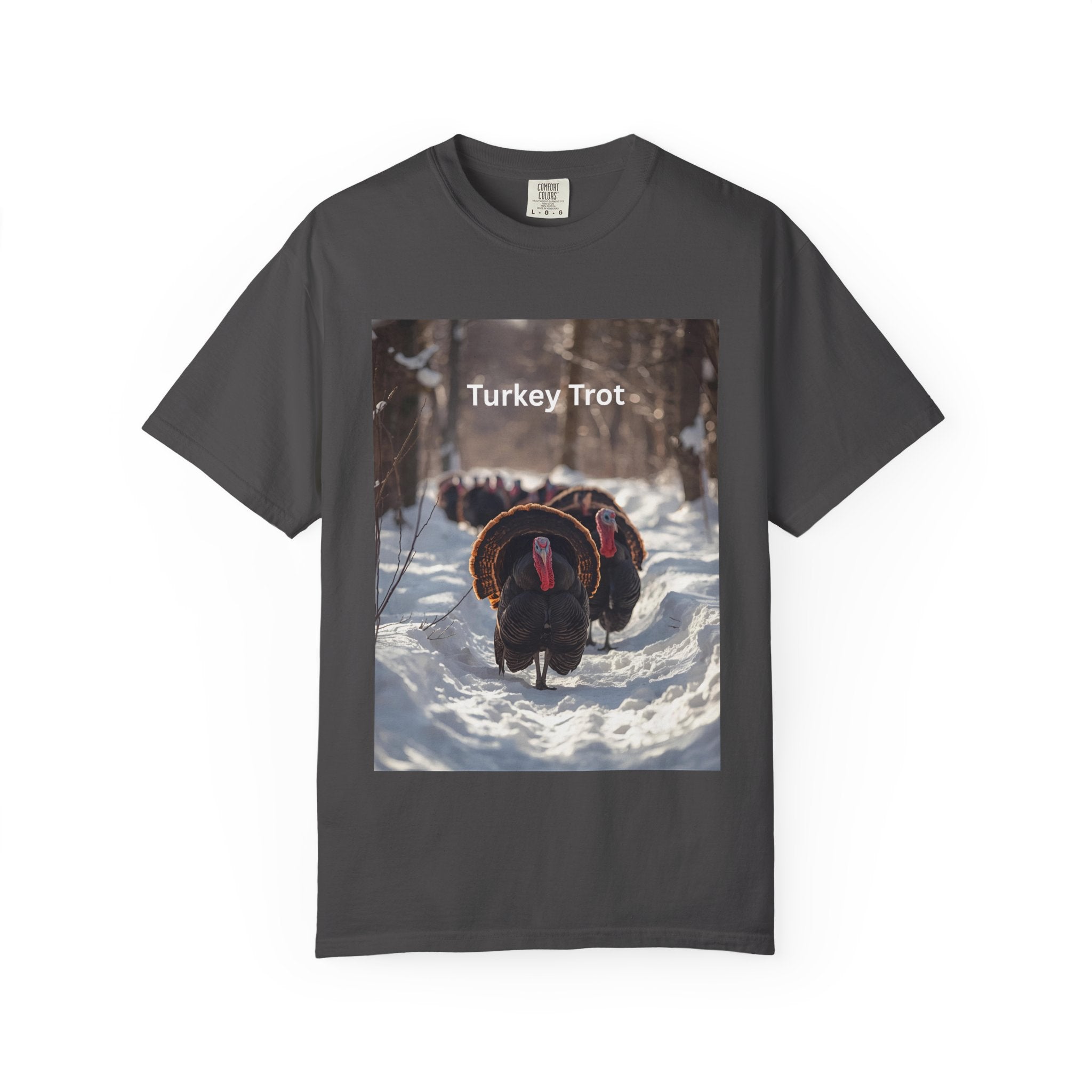 Turkey Trot Unisex T-Shirt, Casual Tee, Thanksgiving Apparel, Outdoor Fun Shirt, Festival Wear, Holiday Gift Idea
