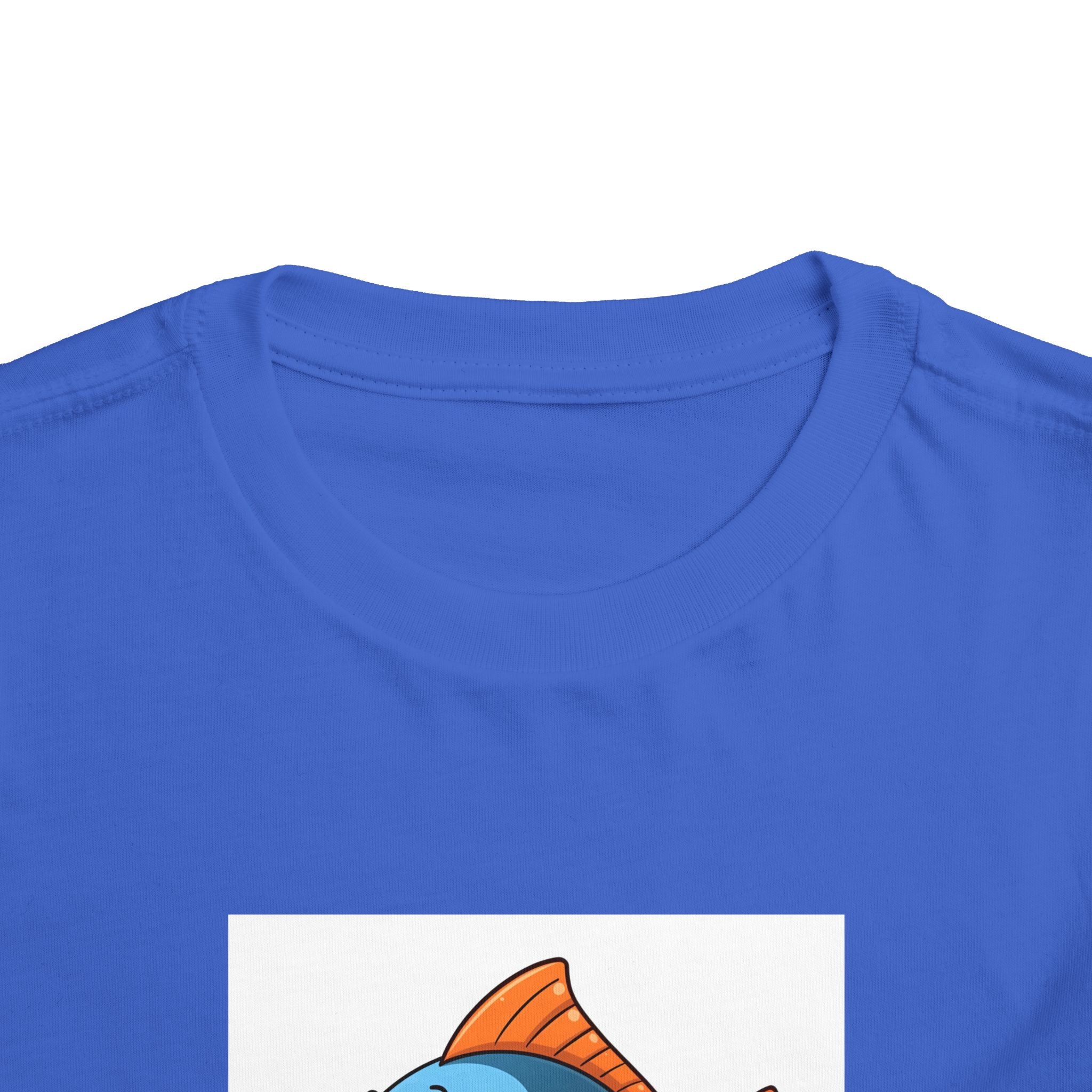 Here Fishy Fishy Fishy Toddler Short Sleeve Tee