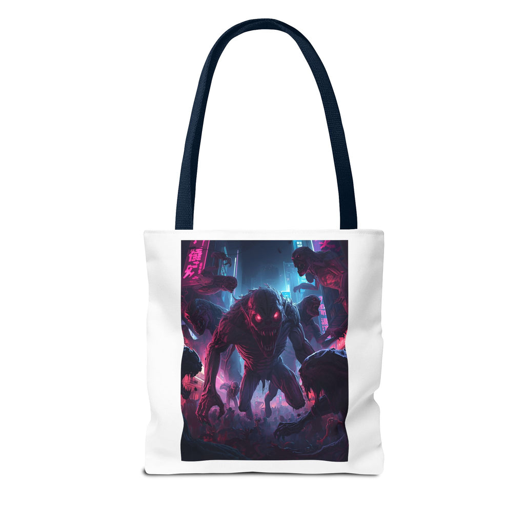 Spooky Creature Tote Bag (AOP)