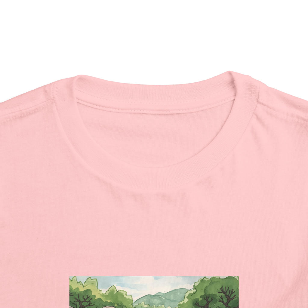 Hippo Cute Toddler Short Sleeve Tee