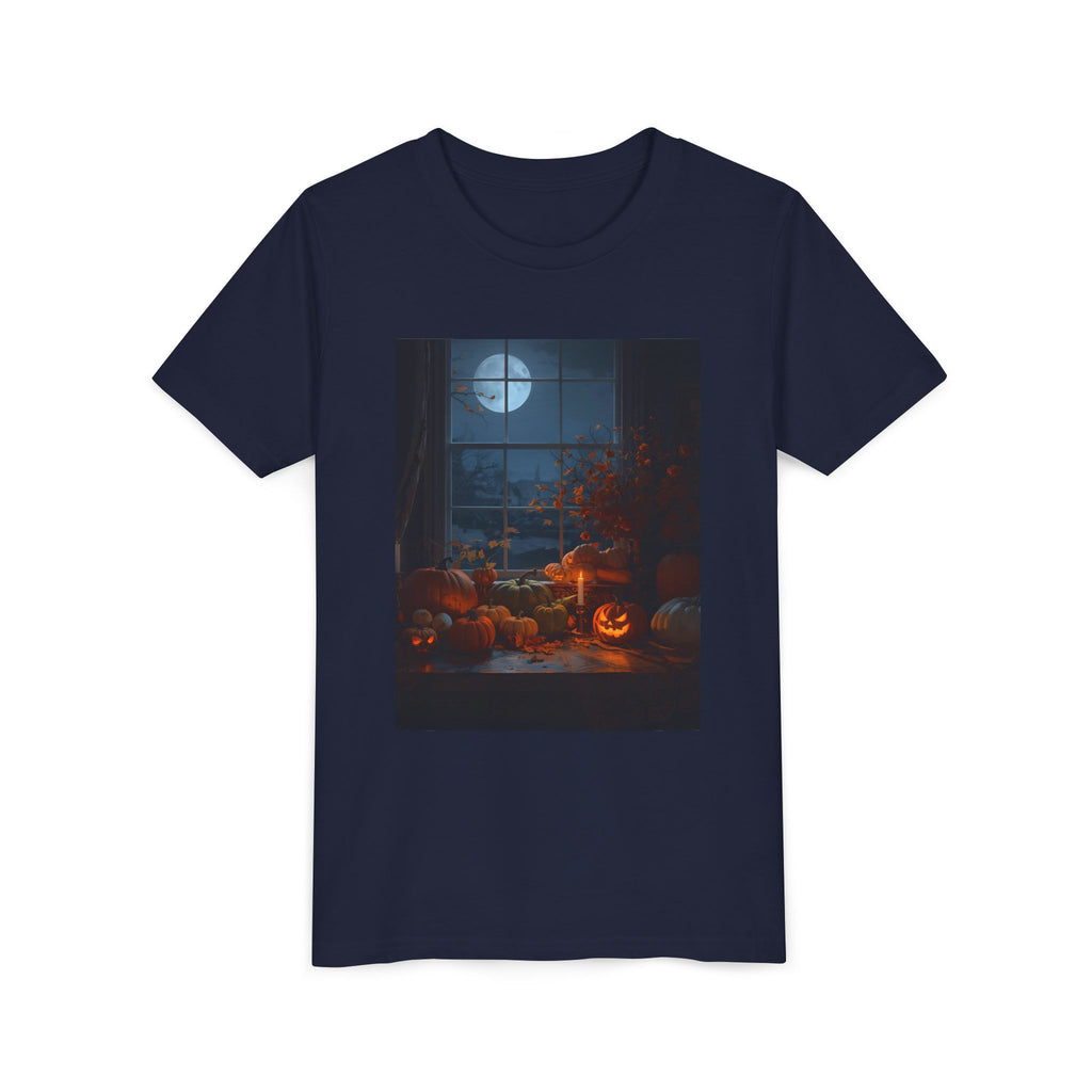 Halloween Pumpkin Youth Short Sleeve Tee