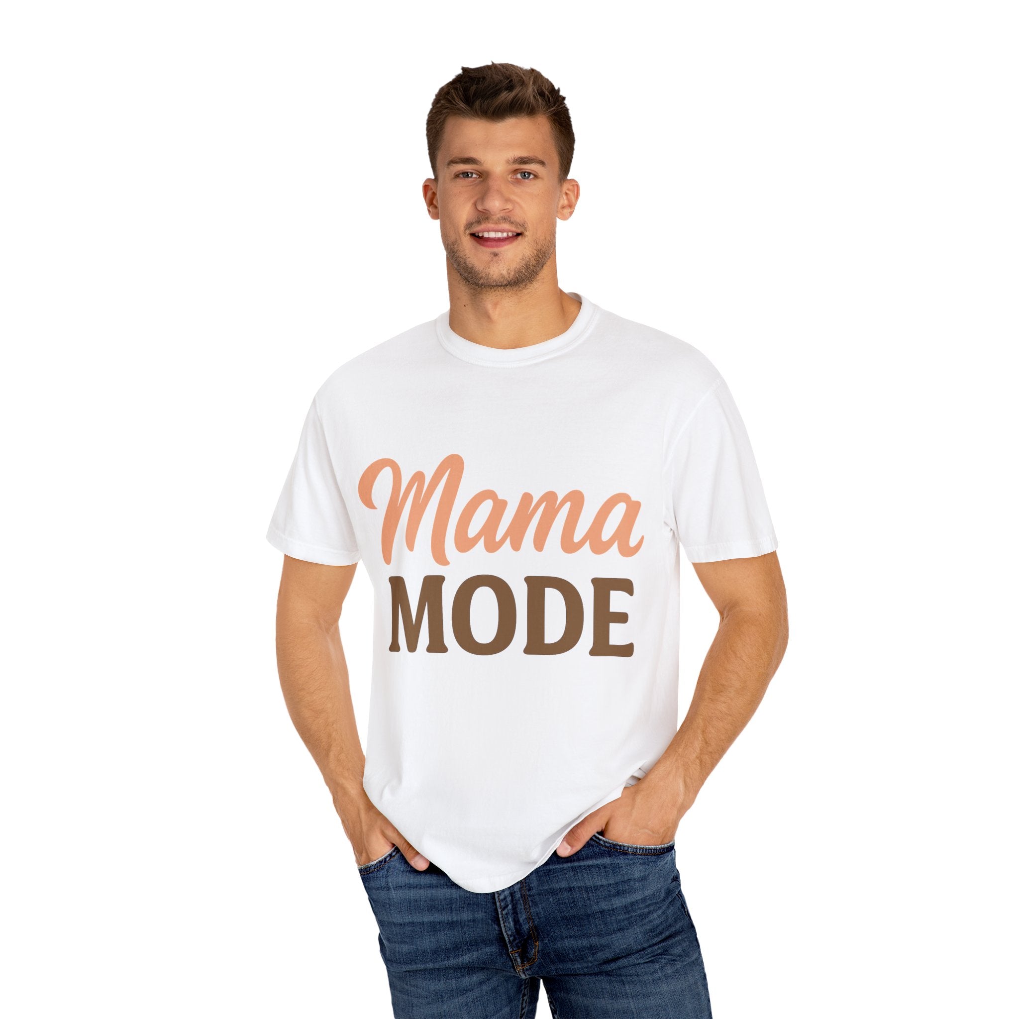 Mama Mode T-Shirt — Retro Script Mom Tee