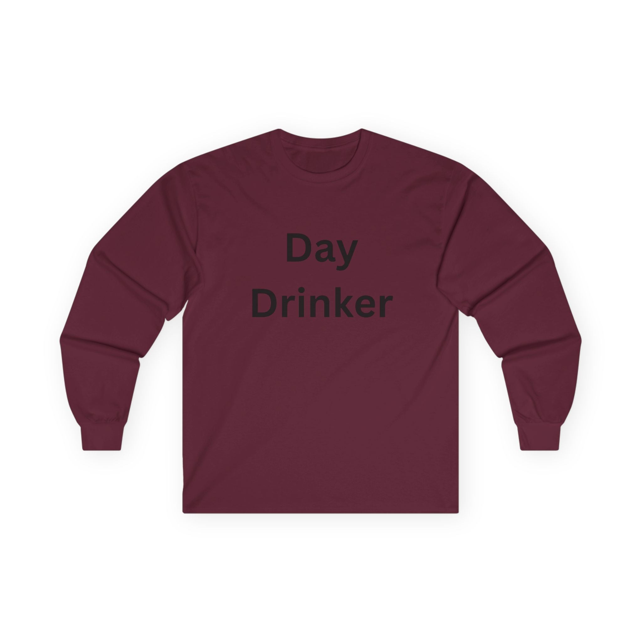 Day Drinker Unisex Long Sleeve Tee - Perfect for Parties, Gifts, Everyday Wear, Festivals, and Casual Hangouts