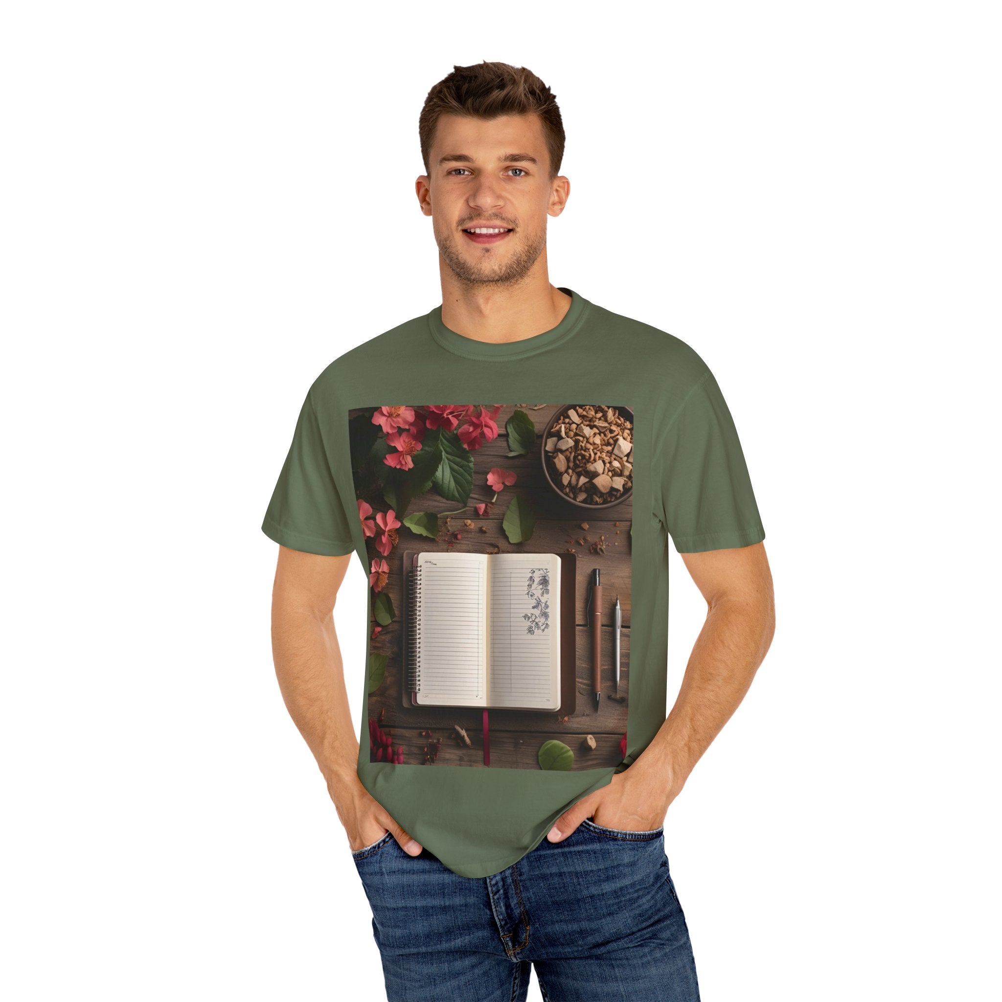 Floral Inspirational T-Shirt with Floral Design | Cozy Everyday Wear, Gift for Nature Lovers, Spring Fashion, Casual Style, Eco-Friendly Apparel