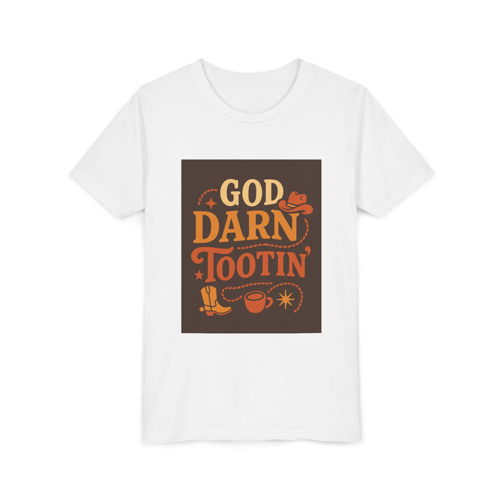 God Darn Tootin Youth Short Sleeve Tee