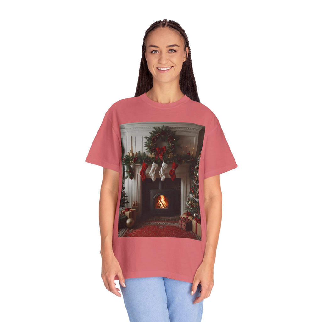 Cozy Christmas T-Shirt, Winter Holiday Tee, Seasonal Gift Shirt, Unisex Clothing, Festive Style, Christmas Decor Apparel