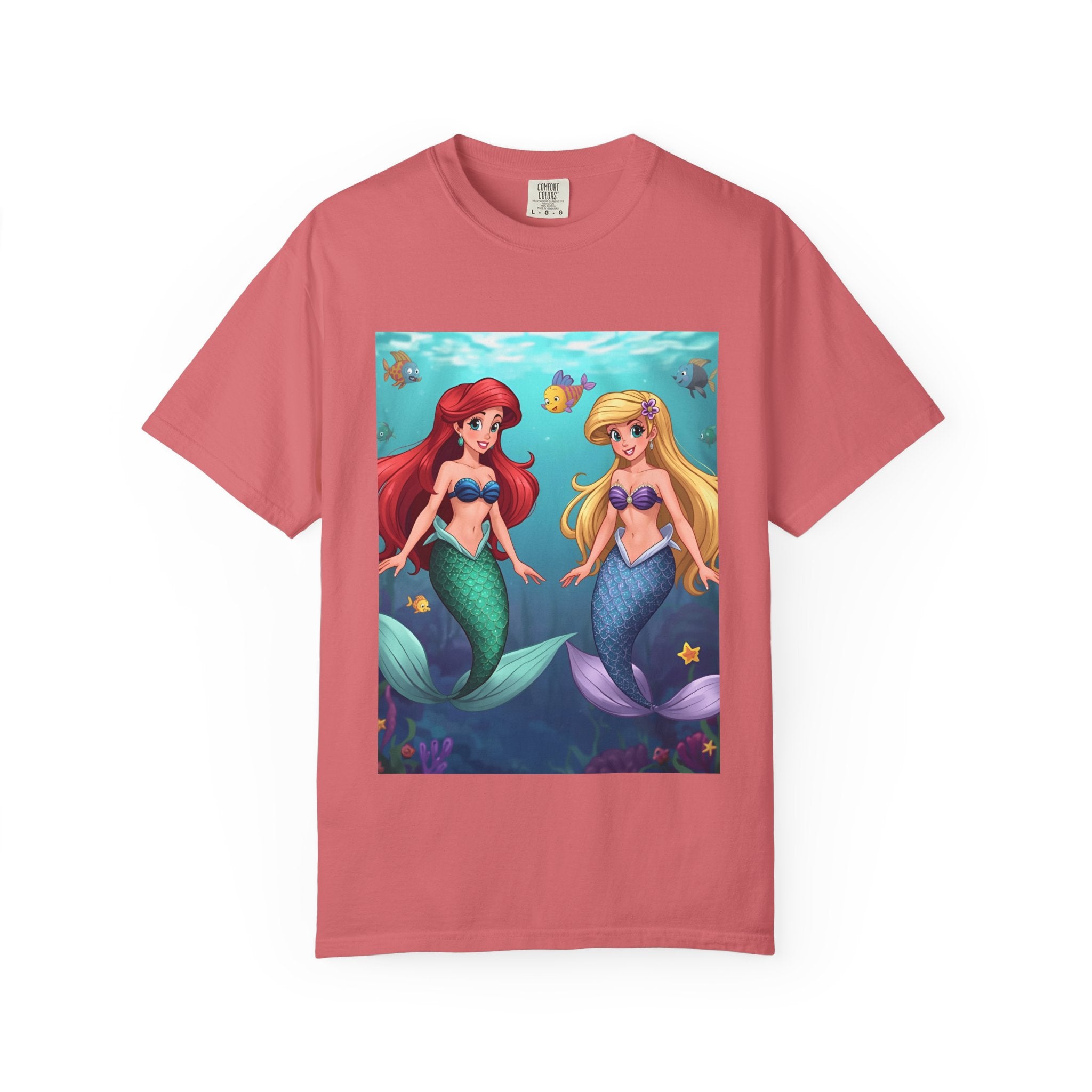 Mermaid Unisex Garment-Dyed T-shirt