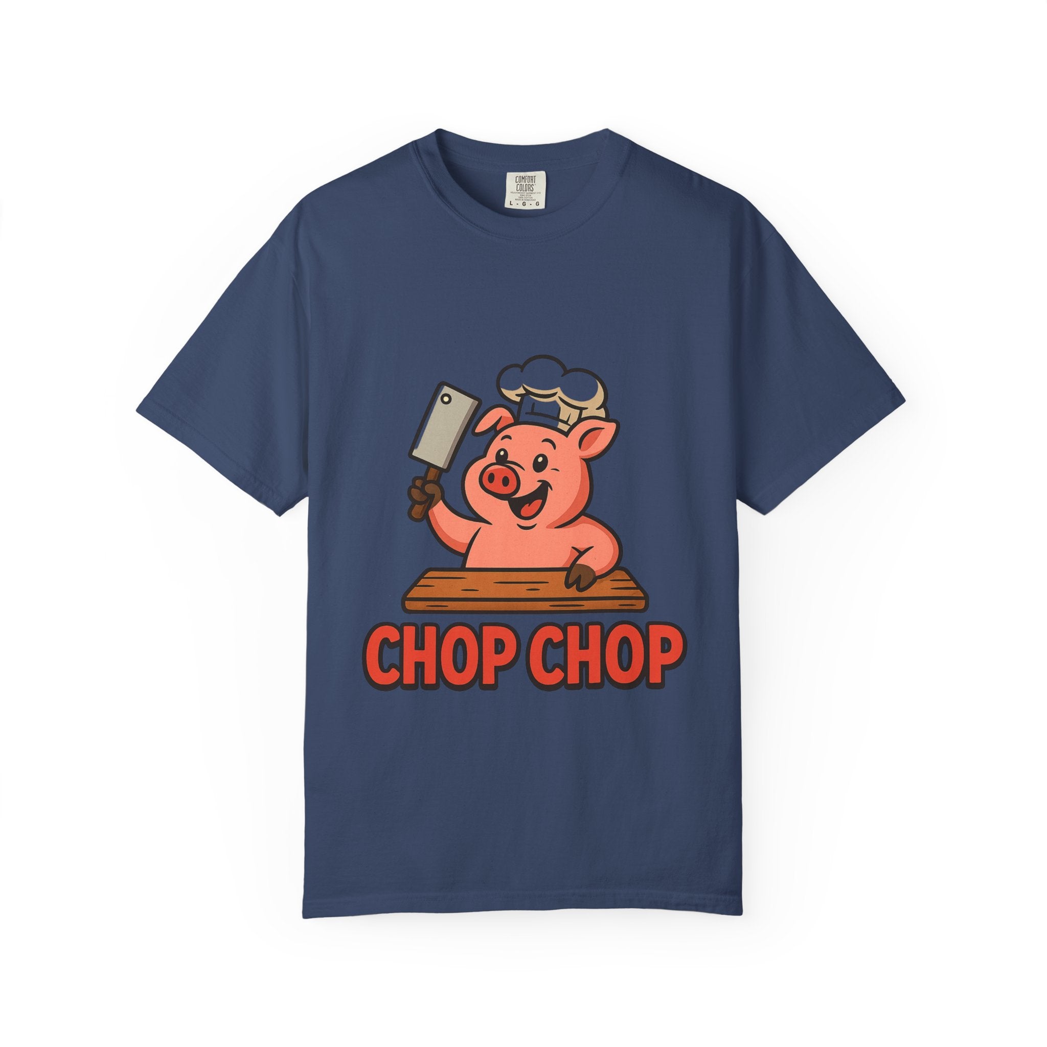 Funny Chef Pig T-shirt, Humorous Cooking Shirt, Gift for Food Lovers, BBQ Master Tee, Fun Kitchen Apparel