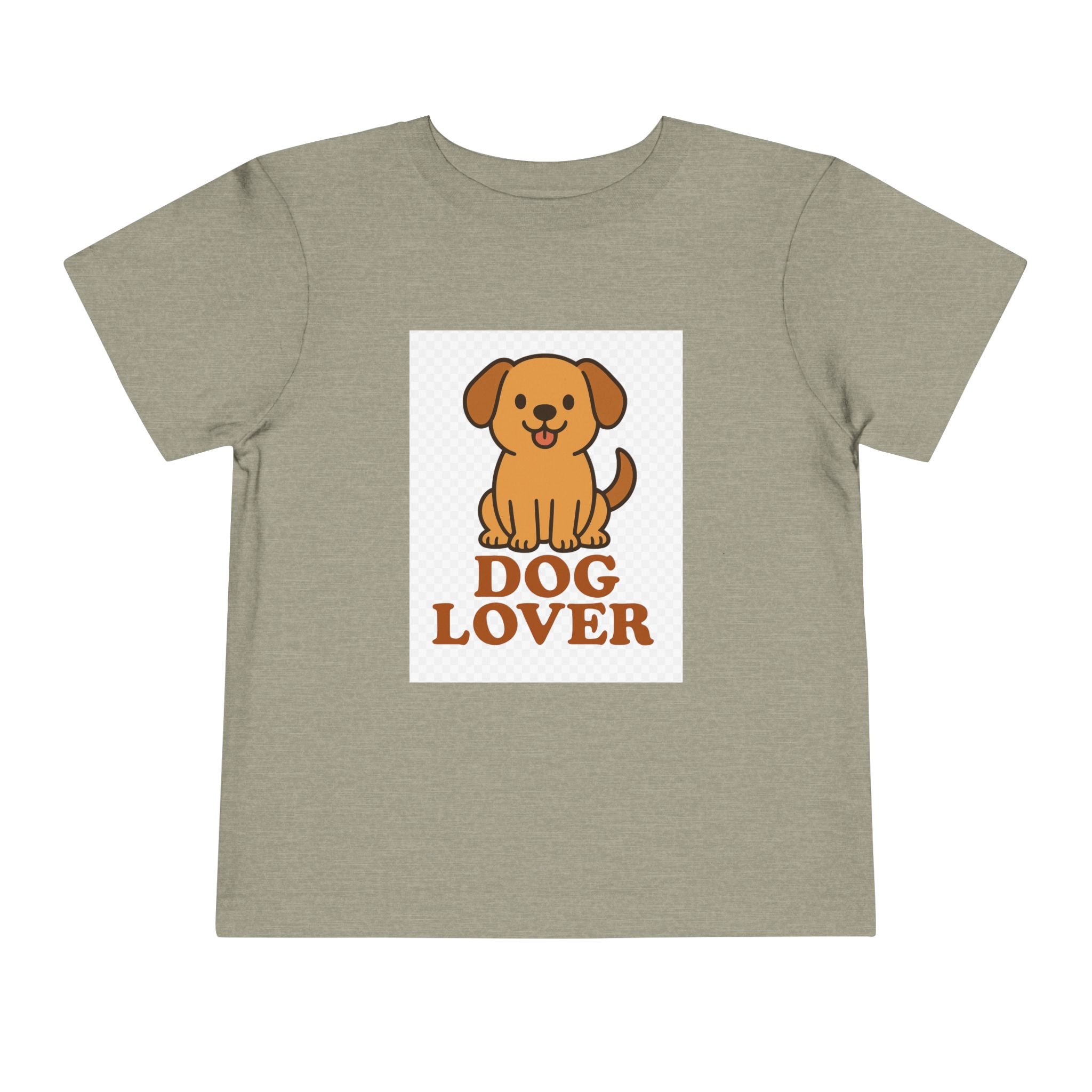 Dog Lover Toddler Tee - Cute Kids Shirt, Animal Lover Gift, Playtime Apparel, Birthday Outfit, Gift for Dog Owners