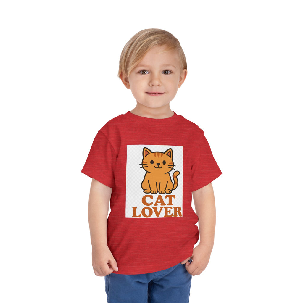Cat Lover Toddler Short Sleeve Tee