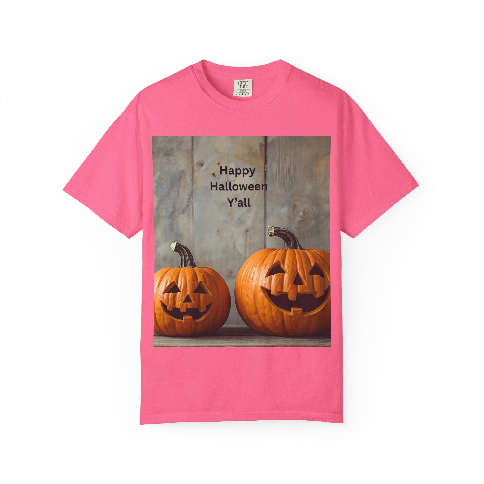 Happy Halloween Unisex T-Shirt, Spooky Fall Tee, Pumpkin Graphic Shirt, Halloween Costume Top, Fall Celebration Wear