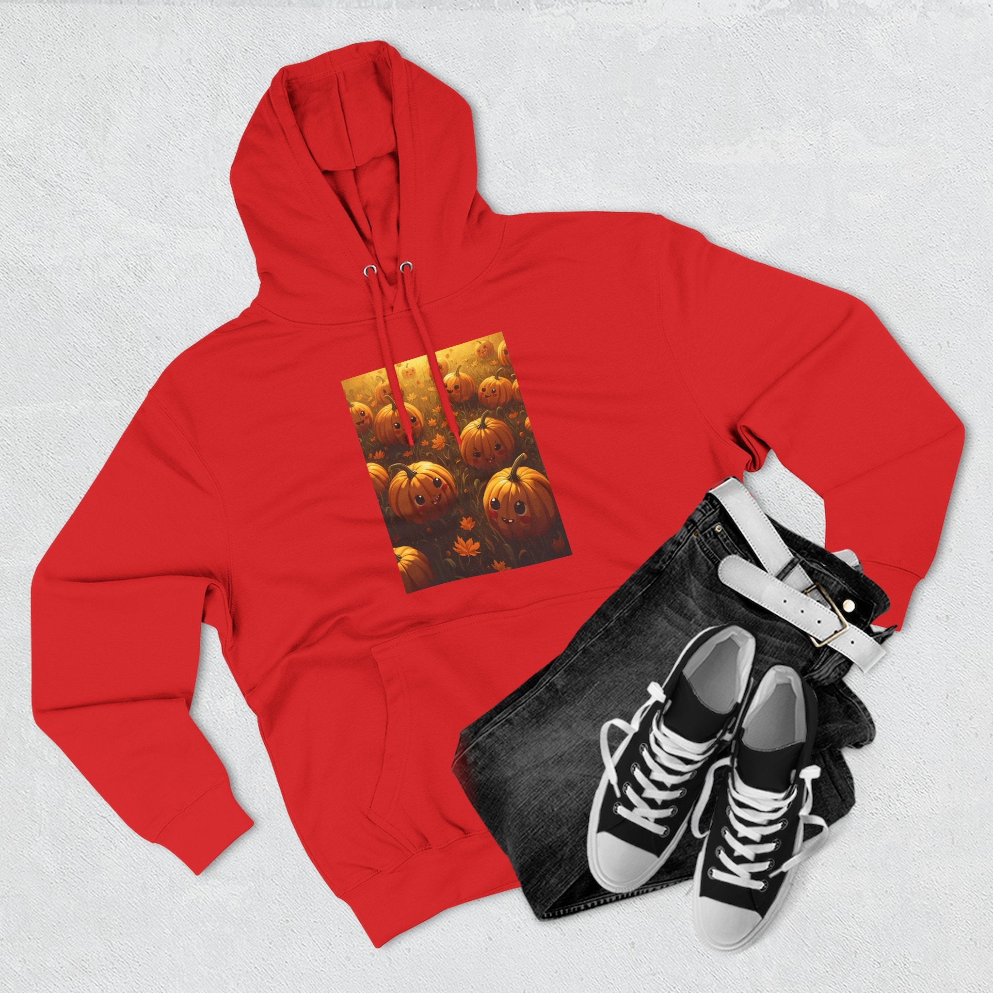 Cozy Pumpkin Hoodie, Fall Apparel, Halloween Gift, Pumpkin Patch Sweater, Autumn Clothing, Seasonal Style