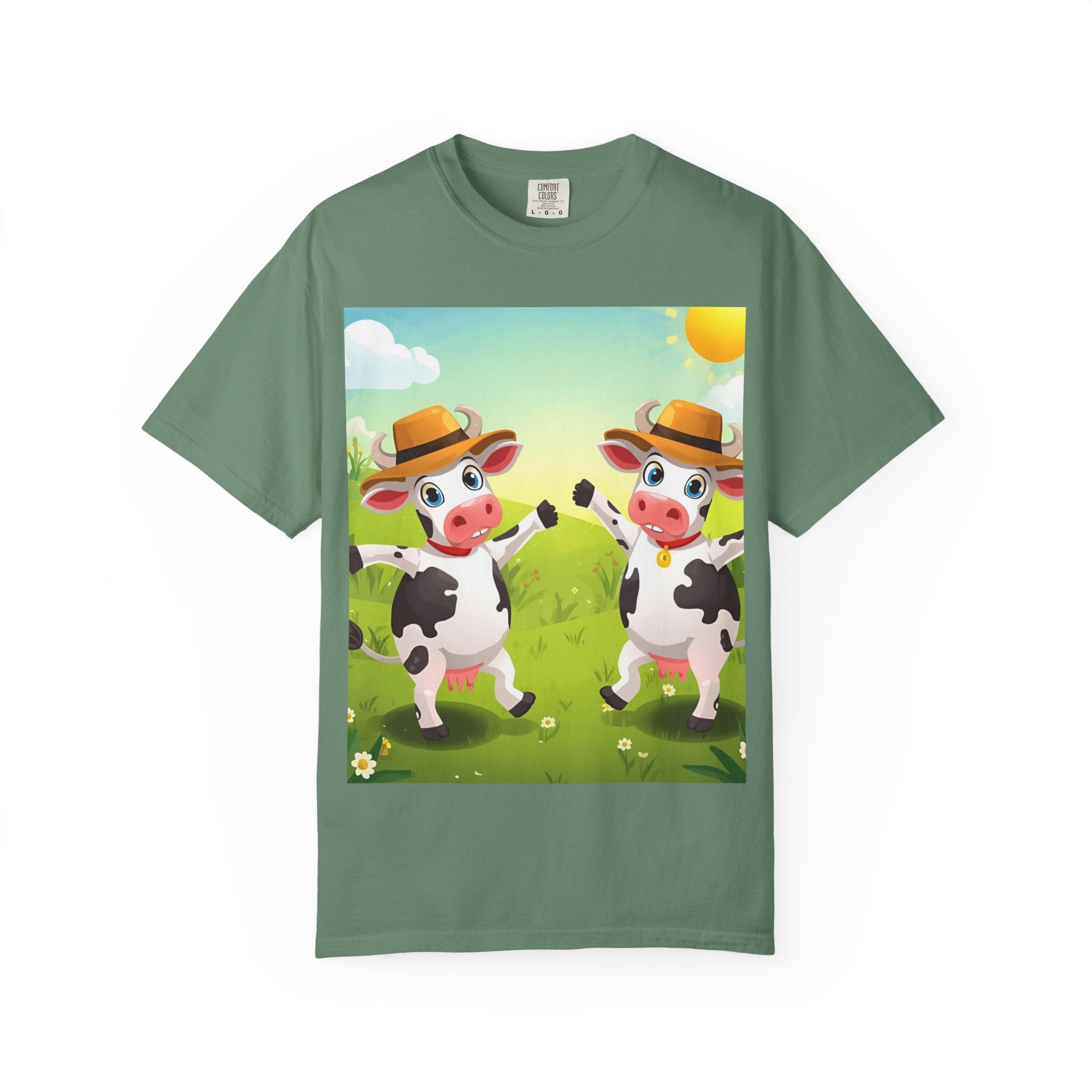Cute Cow Fun Farm Playful Cow Graphic T-Shirt, Fun Tee for Kids, Animal Lovers, Farm Life, Casual Wear, Summer Vibes, Birthday Gift