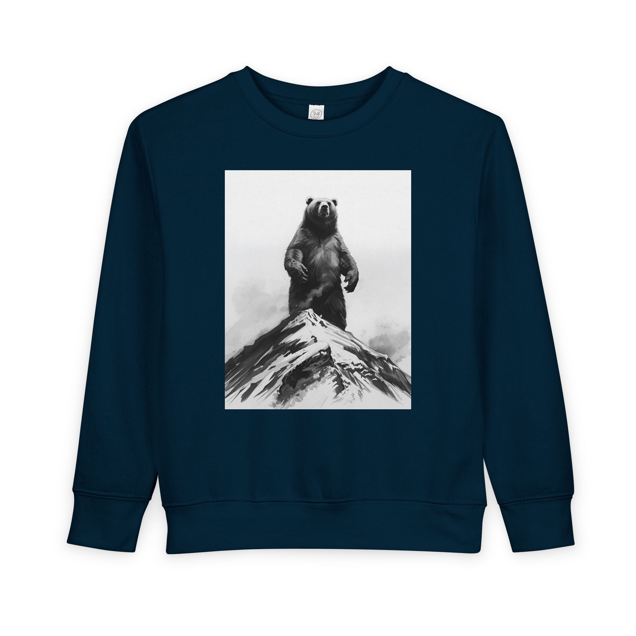 Bear Mountain Snow Toddler Sweatshirt