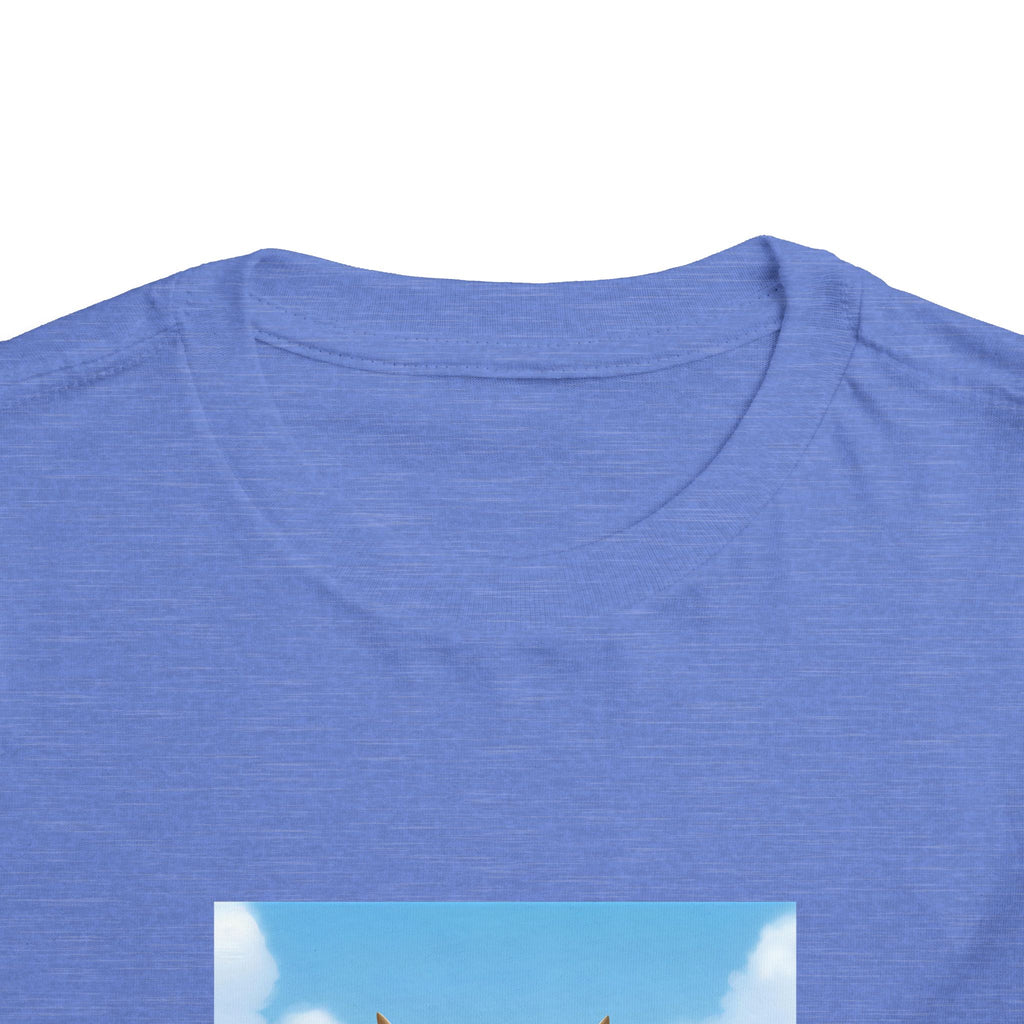 Beachy Cow Toddler Short Sleeve Tee