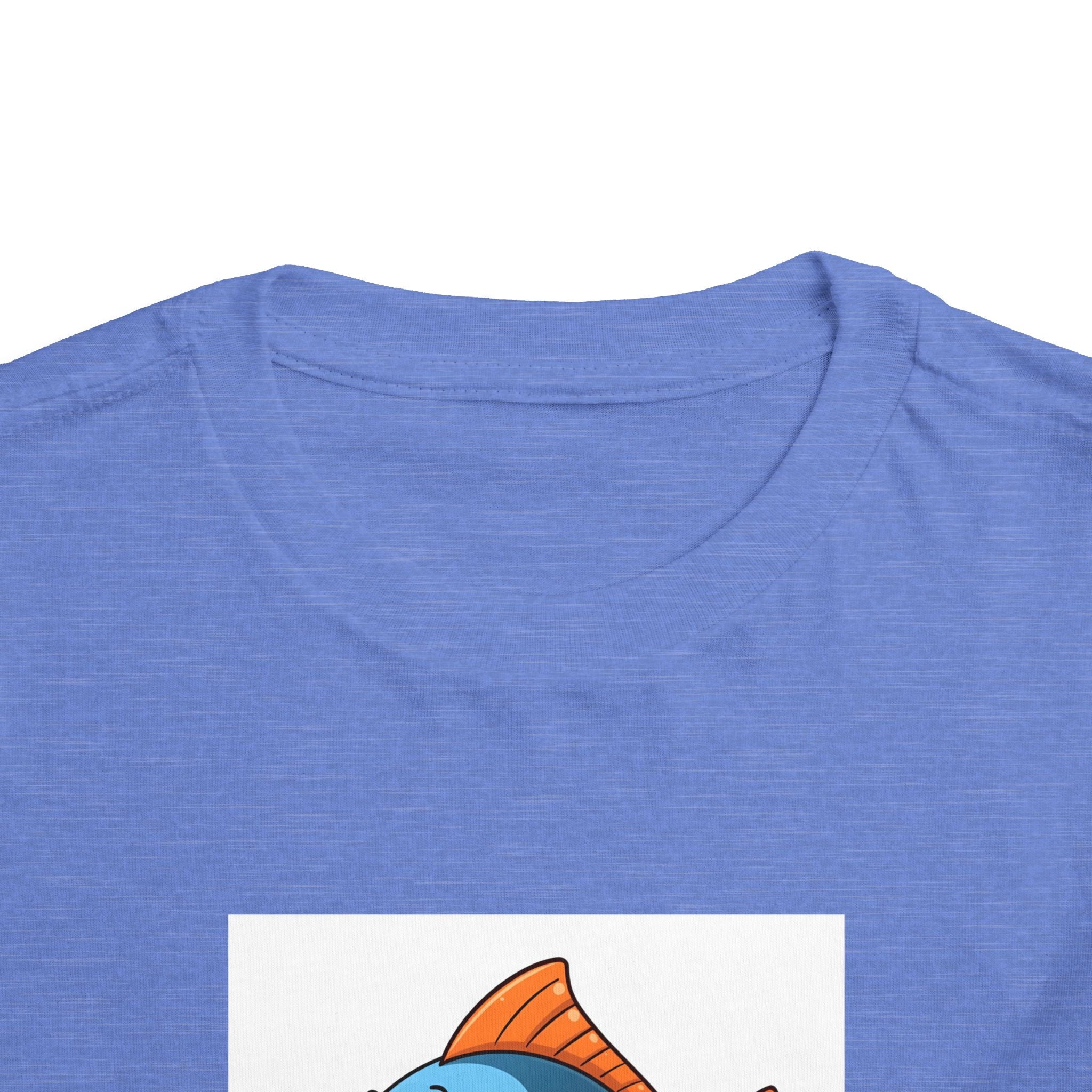 Here Fishy Fishy Fishy Toddler Short Sleeve Tee