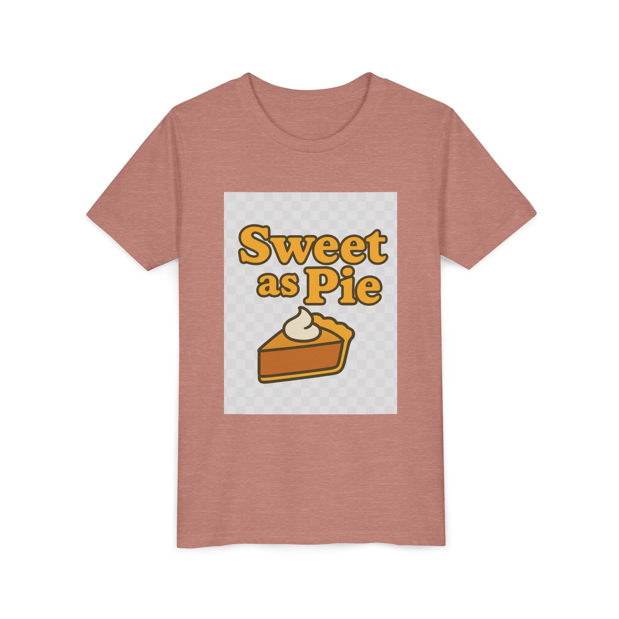 Sweet as Pie Youth Tee - Cute Dessert Graphic T-Shirt for Kids