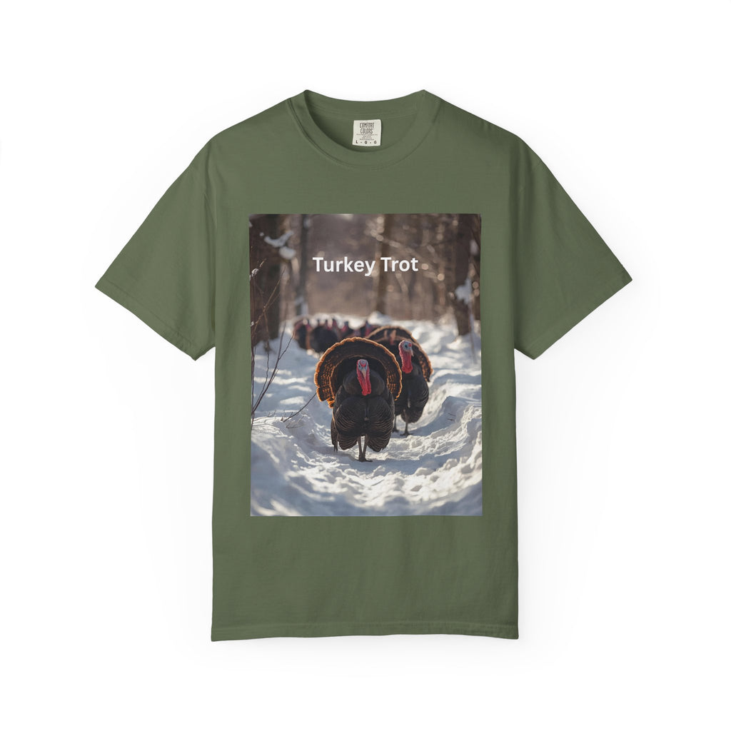 Turkey Trot Unisex T-Shirt, Casual Tee, Thanksgiving Apparel, Outdoor Fun Shirt, Festival Wear, Holiday Gift Idea