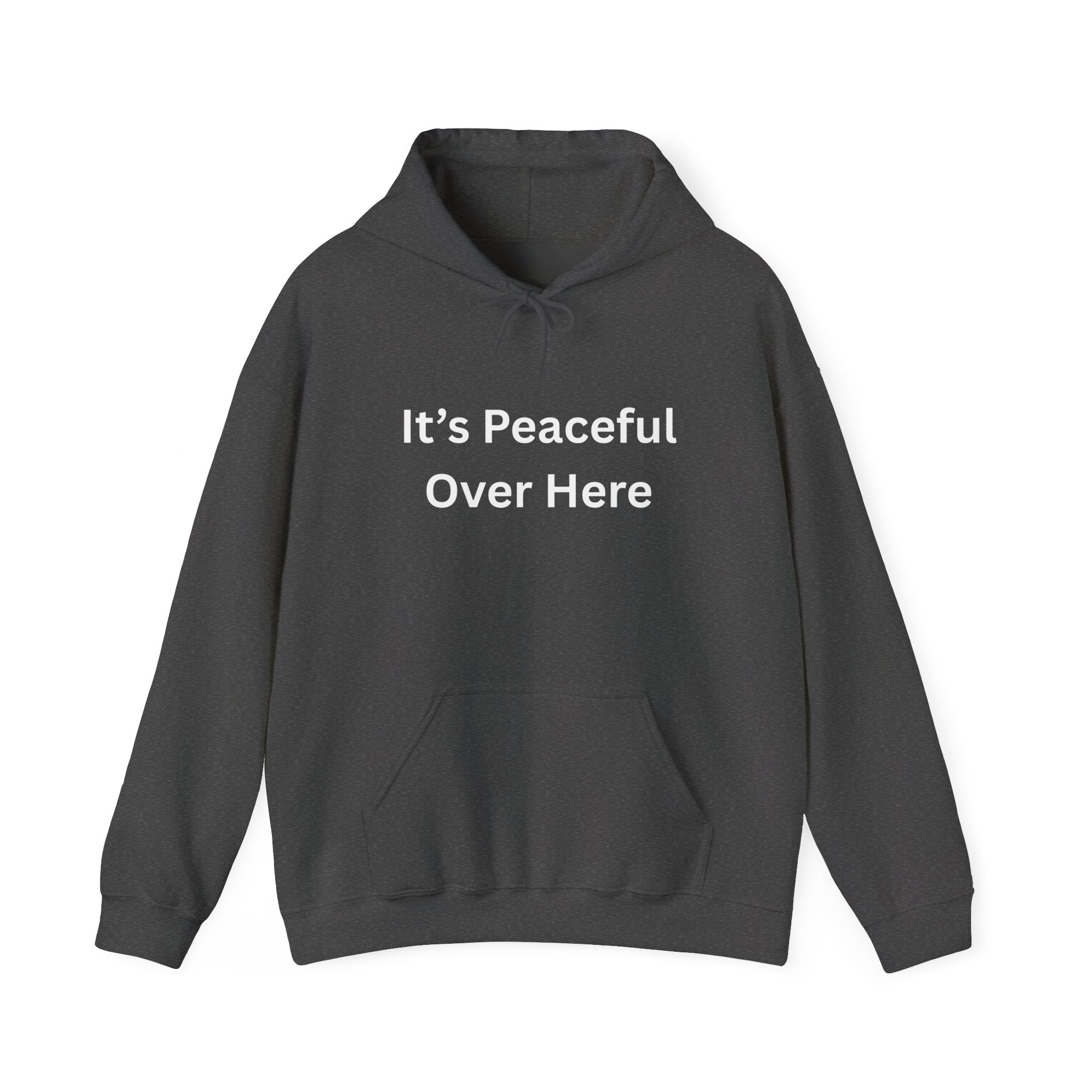 Peaceful Vibes Hoodie, Cozy Unisex Sweatshirt, Relaxed Gift for Her, Casual Wear, Gift for Friends, Chill Day Outfit