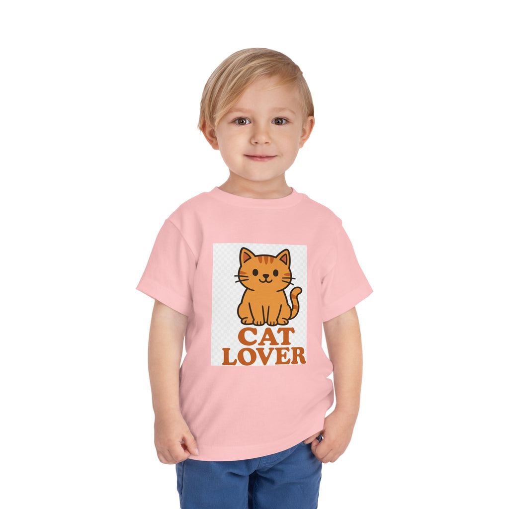 Cat Lover Toddler Short Sleeve Tee