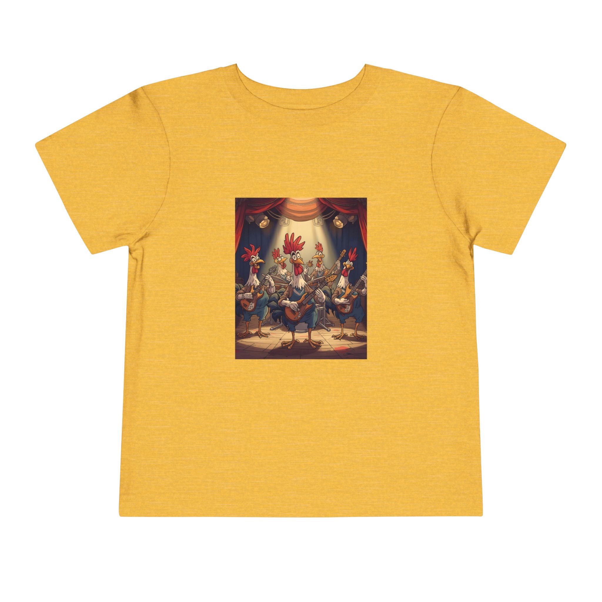 Chicken Funny Toddler Short Sleeve Tee