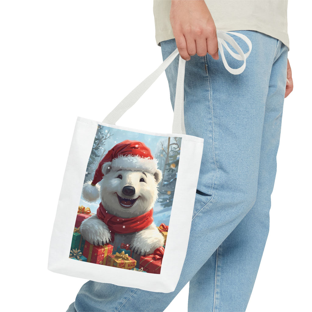 Christmas Bear Tote Bag (AOP)