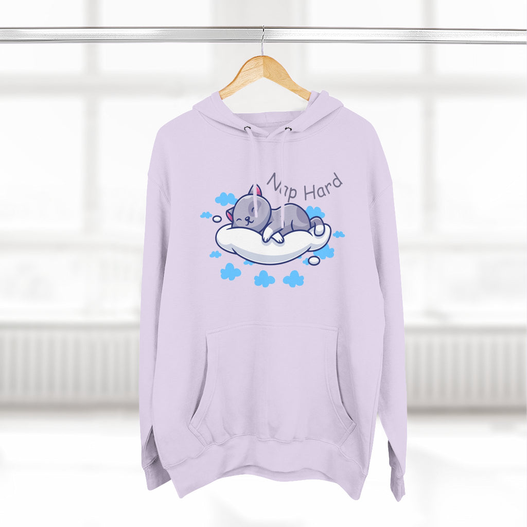 Cozy Cat Nap Hoodie - Perfect for Pet Lovers, Chill Days, Cozy Nights, Birthday Gift, Cat Pajama