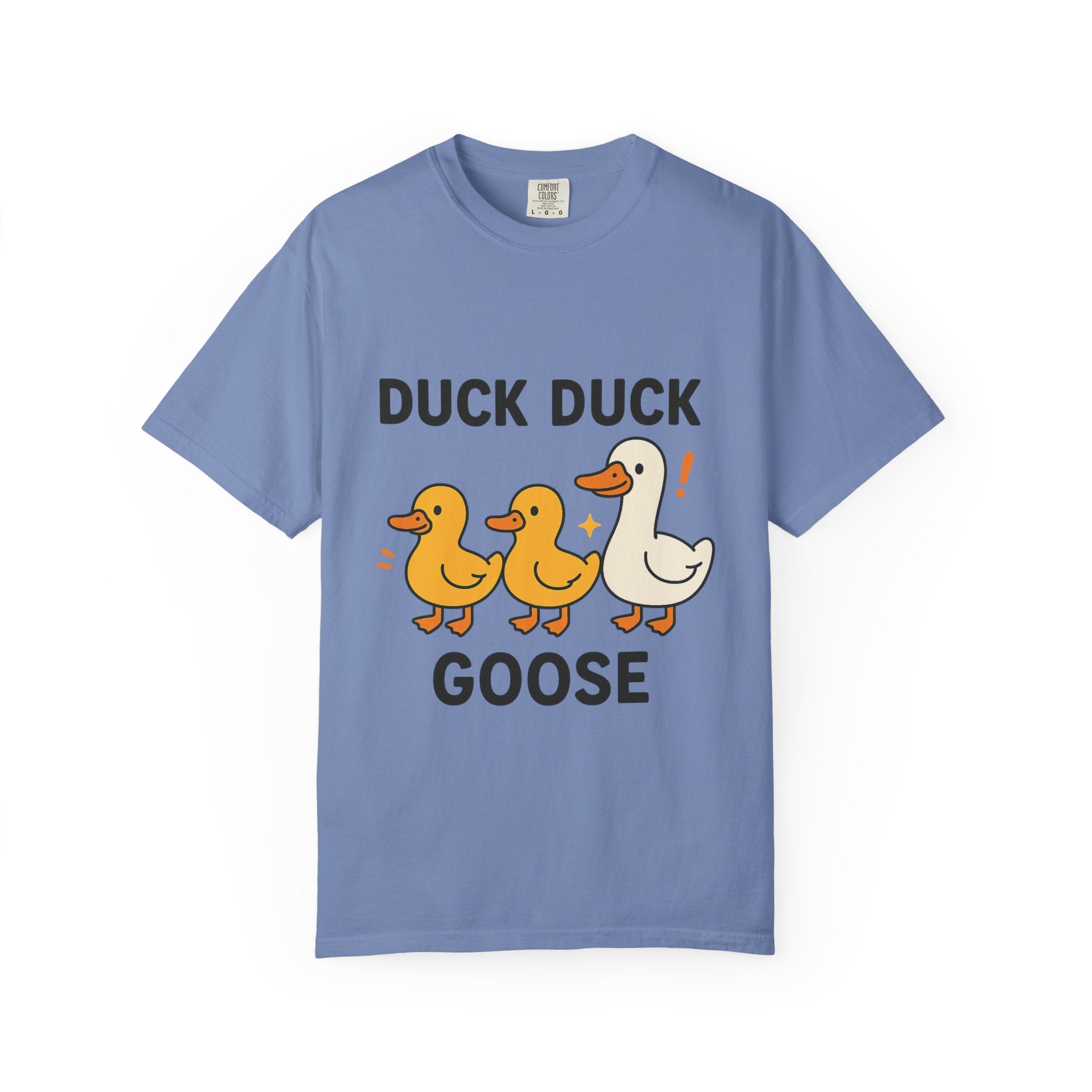 Duck Duck Goose Unisex T-Shirt, Funny Animal Shirt, Cute Gift for Kids, Family Game Night Tee, Everyday Casual Wear, Playful Graphic Top