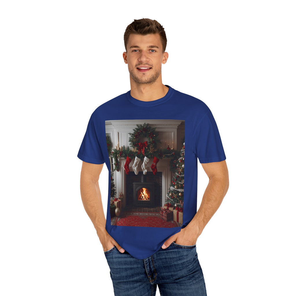 Cozy Christmas T-Shirt, Winter Holiday Tee, Seasonal Gift Shirt, Unisex Clothing, Festive Style, Christmas Decor Apparel