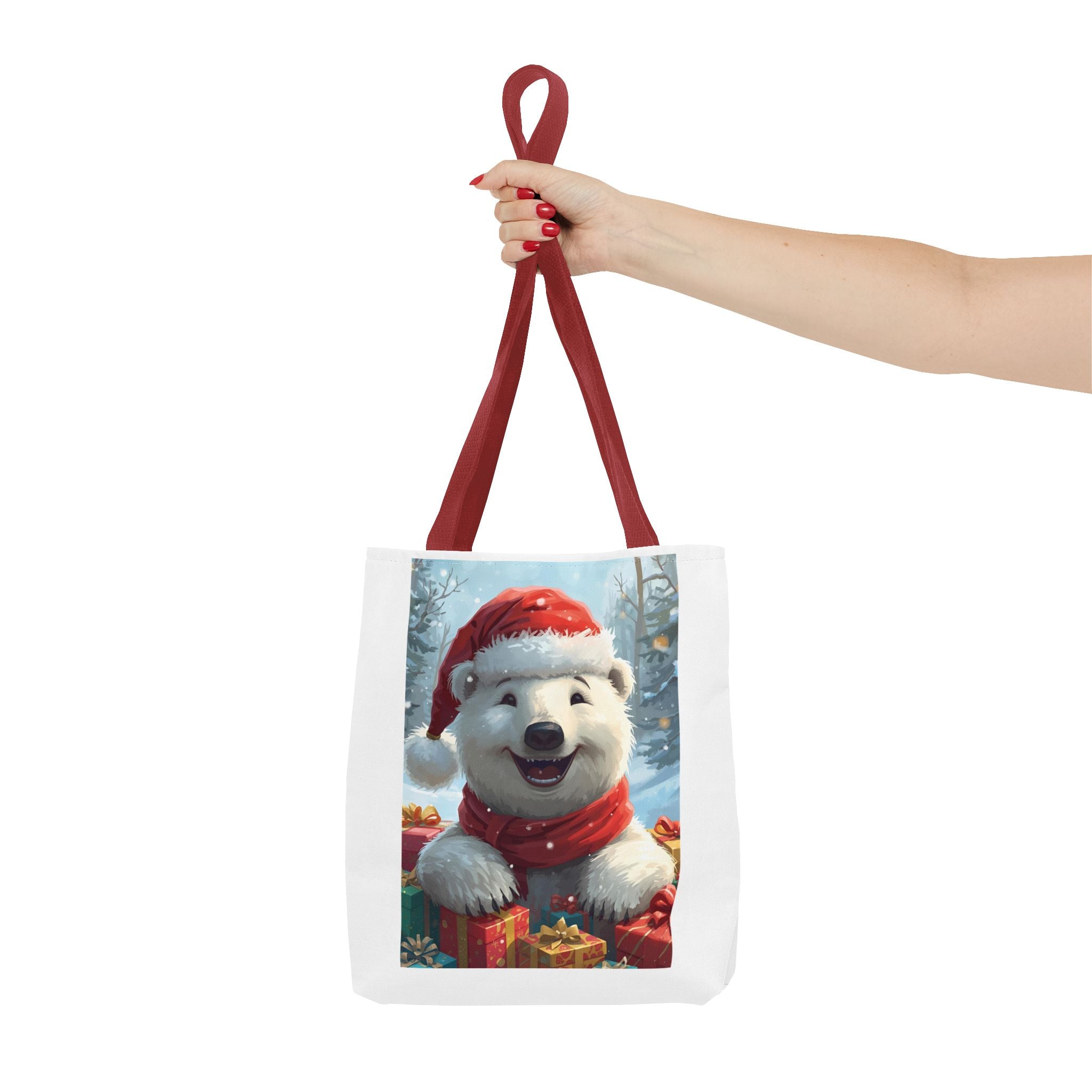 Christmas Bear Tote Bag (AOP)
