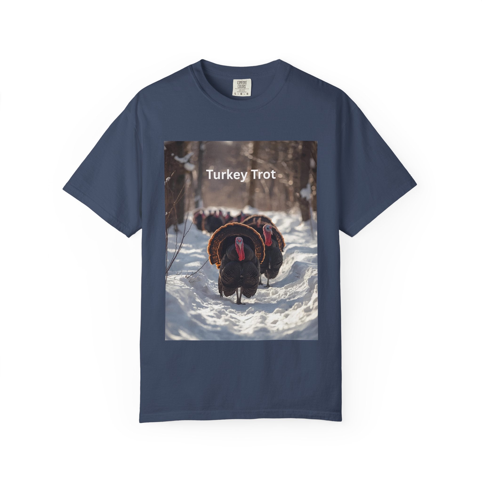 Turkey Trot Unisex T-Shirt, Casual Tee, Thanksgiving Apparel, Outdoor Fun Shirt, Festival Wear, Holiday Gift Idea
