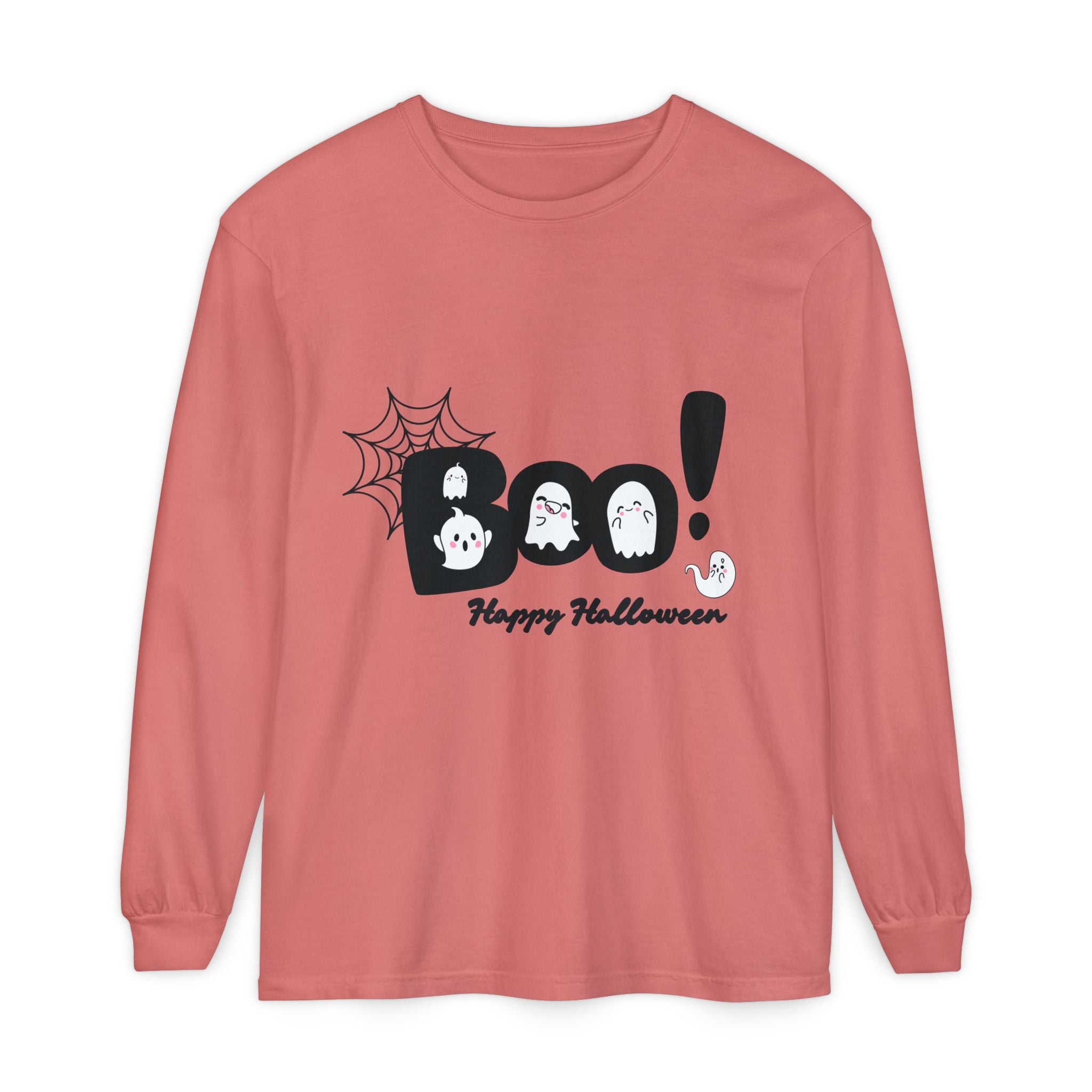 Halloween Boo Long Sleeve T-Shirt, Unisex Spooky Tee, Perfect for Fall Celebrations, Ghost Graphic Shirt, October Style Apparel, Casual [...]
