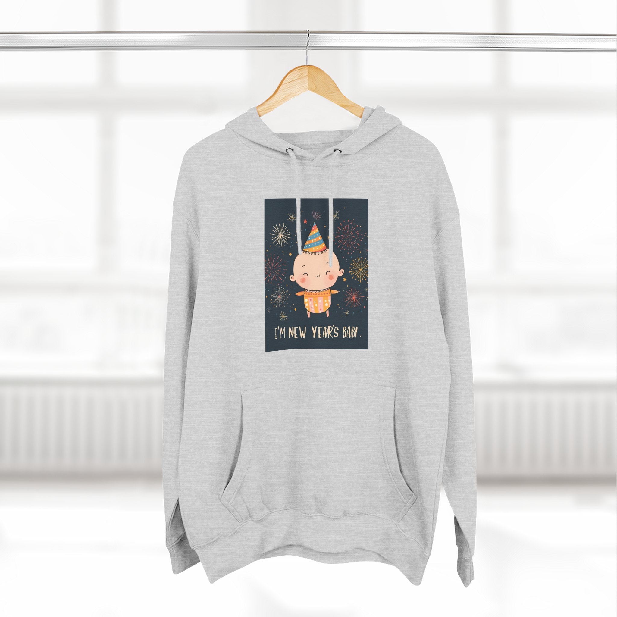 New Year's Celebration Fleece Hoodie, Cozy Holiday Wear, Funny Hoodie Gift, Festive Sweatshirt, Comfy New Year's Outfit, Unique [...]