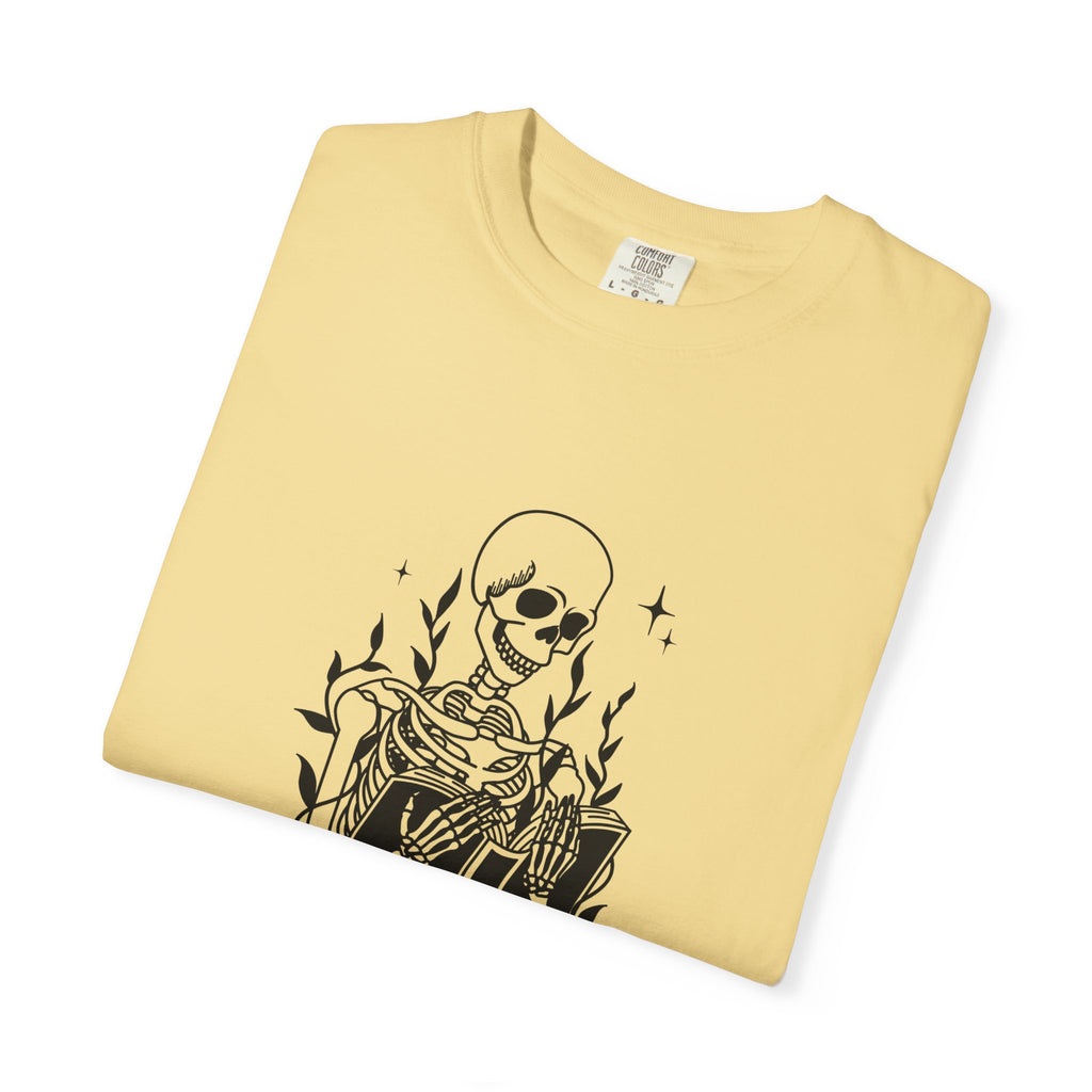 Spooky Skeleton Tee, Too Ghoul for School Shirt, Halloween T-Shirt, Unisex Graphic Tee, Fall Fashion Top, Goth Aesthetic Clothing