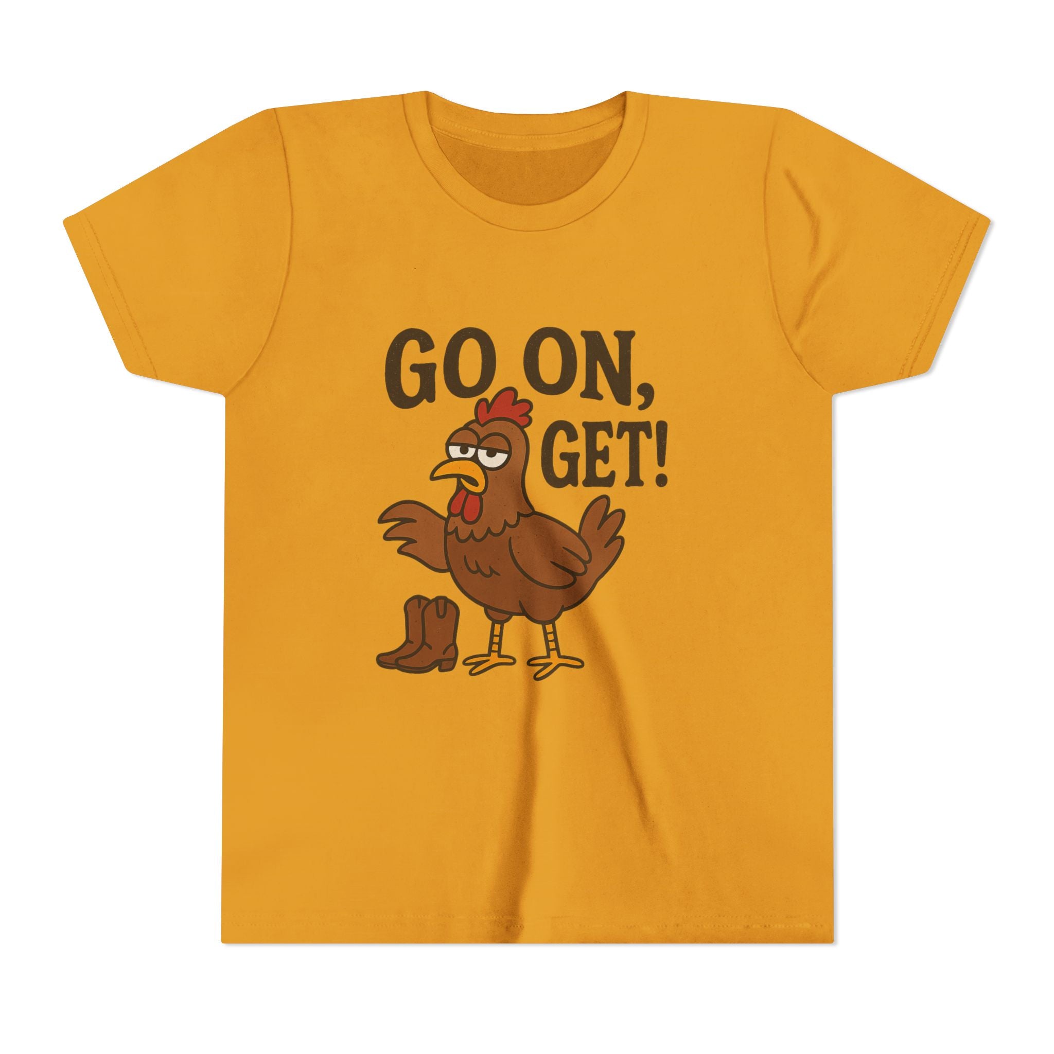 Go On Get Funny Youth Short Sleeve Tee