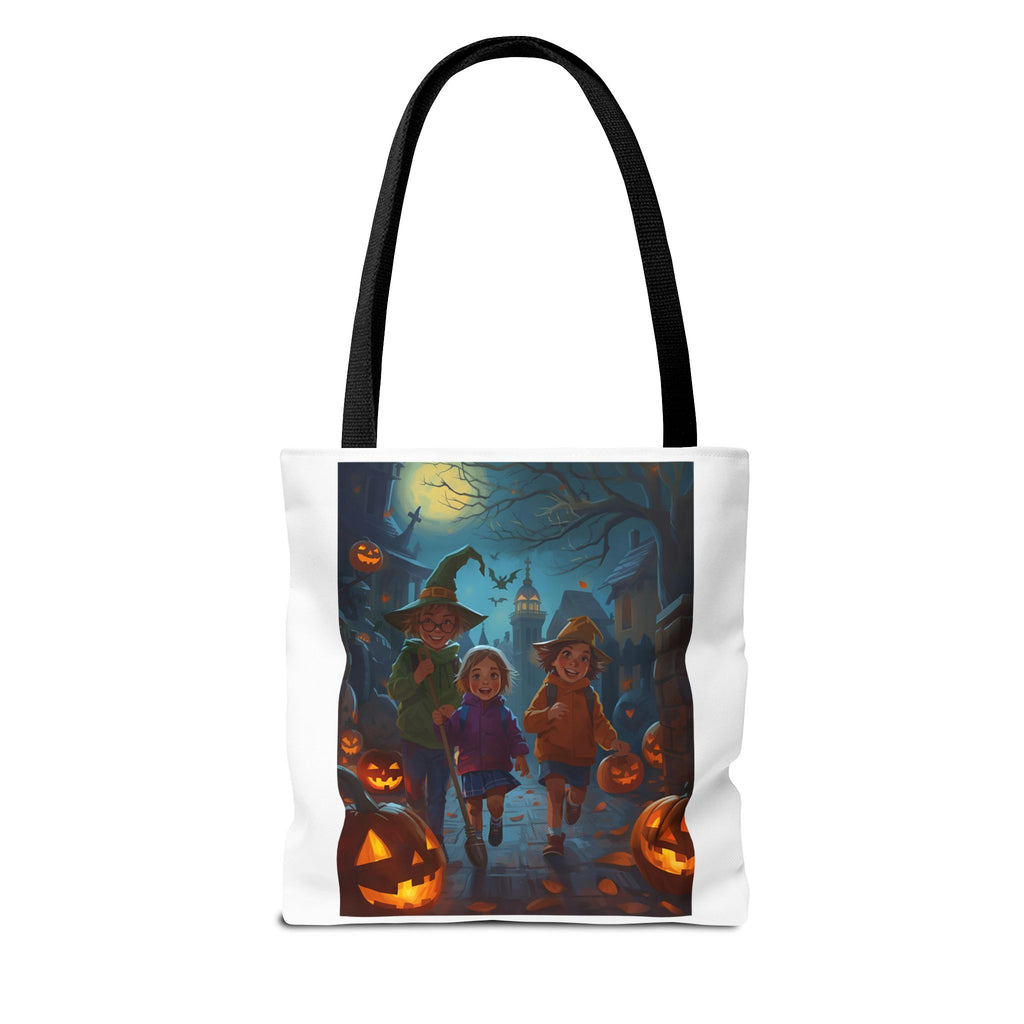 Halloween-Themed Tote Bag, Trick or Treat, Spooky Season, Kids Costume Accessory, Party Favor, Fall Festivities