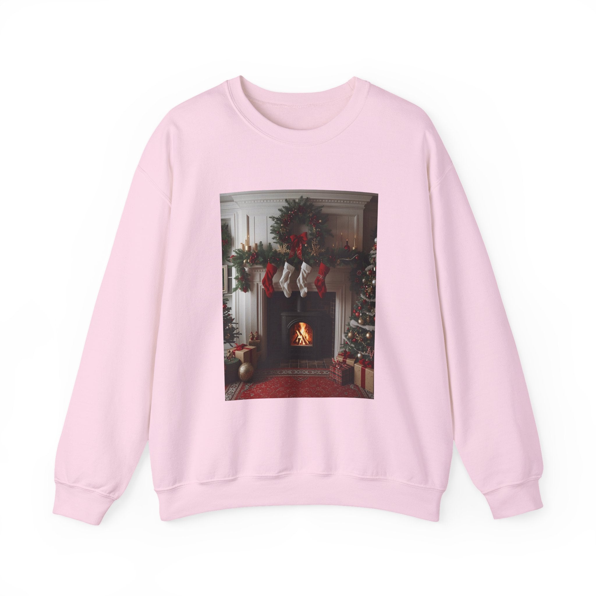 Cozy Christmas Sweatshirt, Holiday Comfort Wear, Unisex Pullover, Winter Fashion, Merry & Bright Gift, Festive Sweater