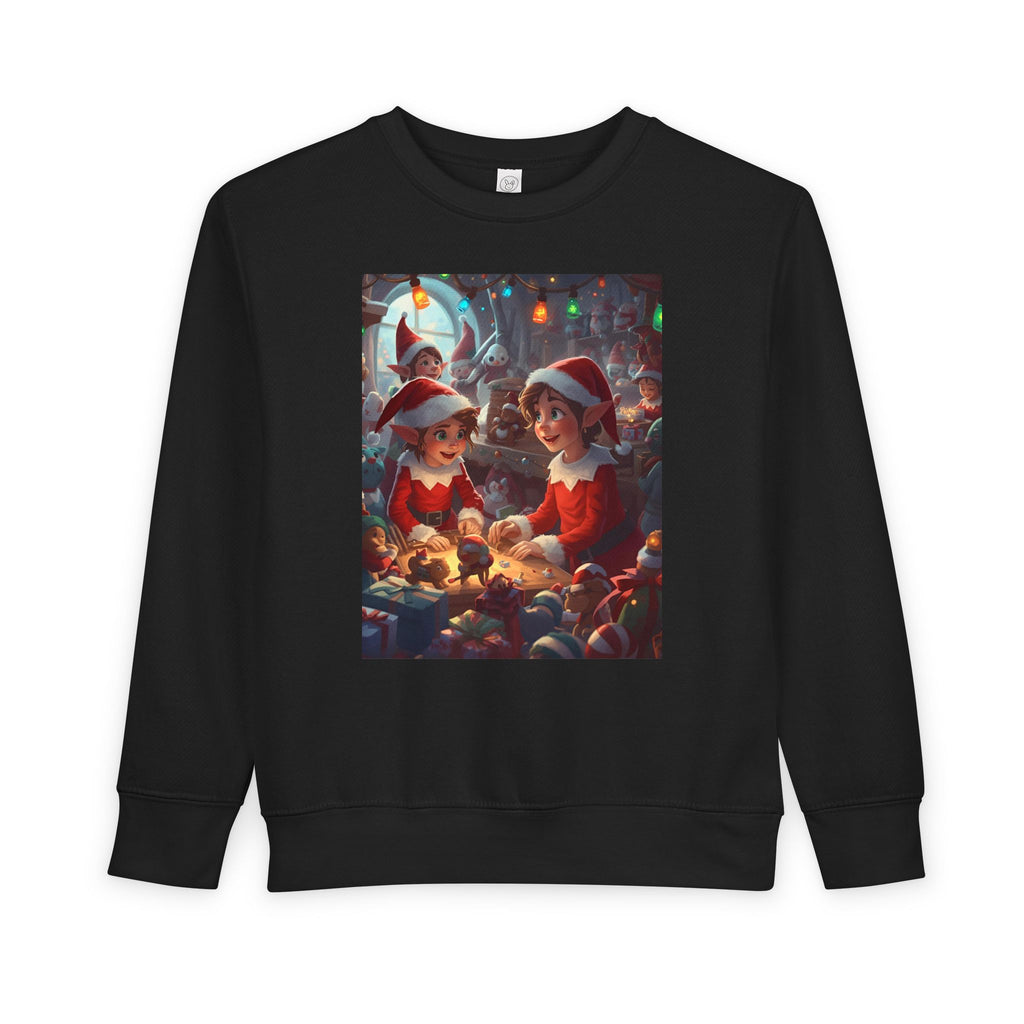 Christmas Elf Toddler Sweatshirt