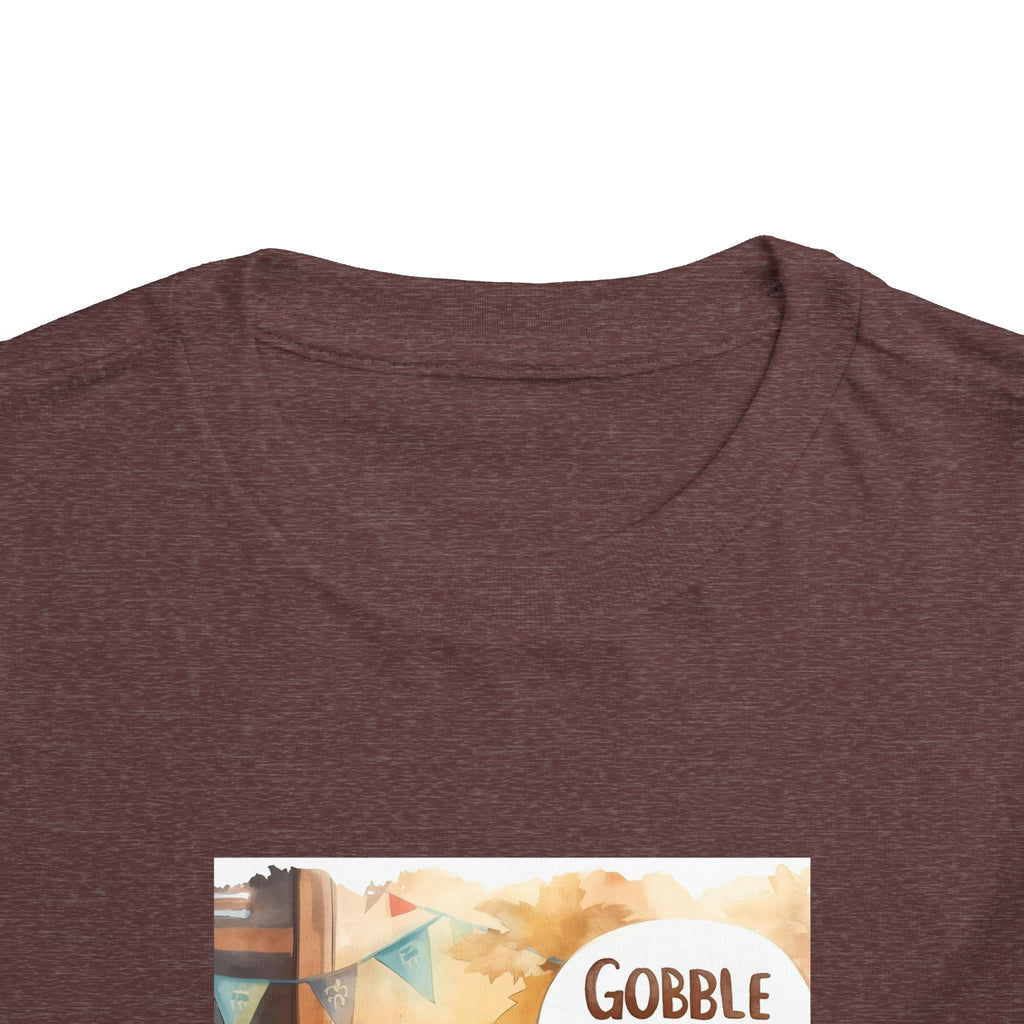 Thanksgiving Turkey Toddler Short Sleeve Tee