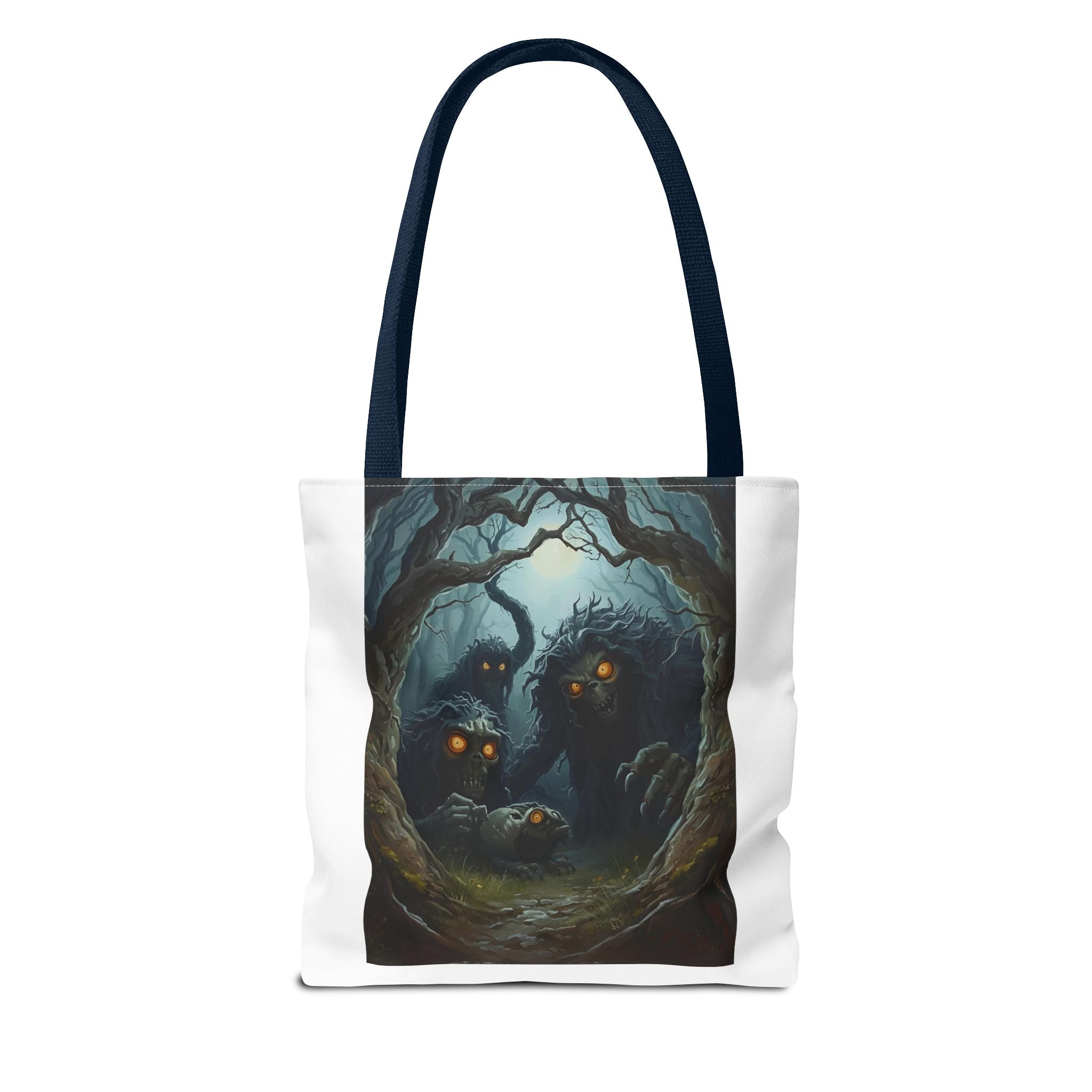 Spooky Forest Creatures Tote Bag (AOP)