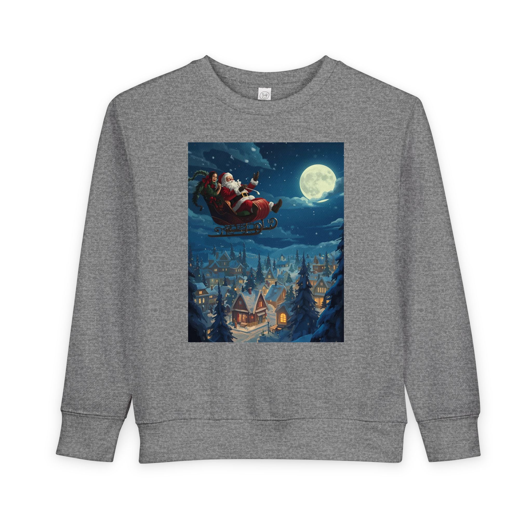 Santa Christmas Toddler Sweatshirt
