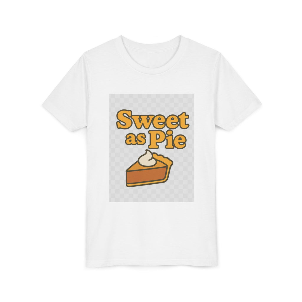 Sweet as Pie Youth Tee - Cute Dessert Graphic T-Shirt for Kids