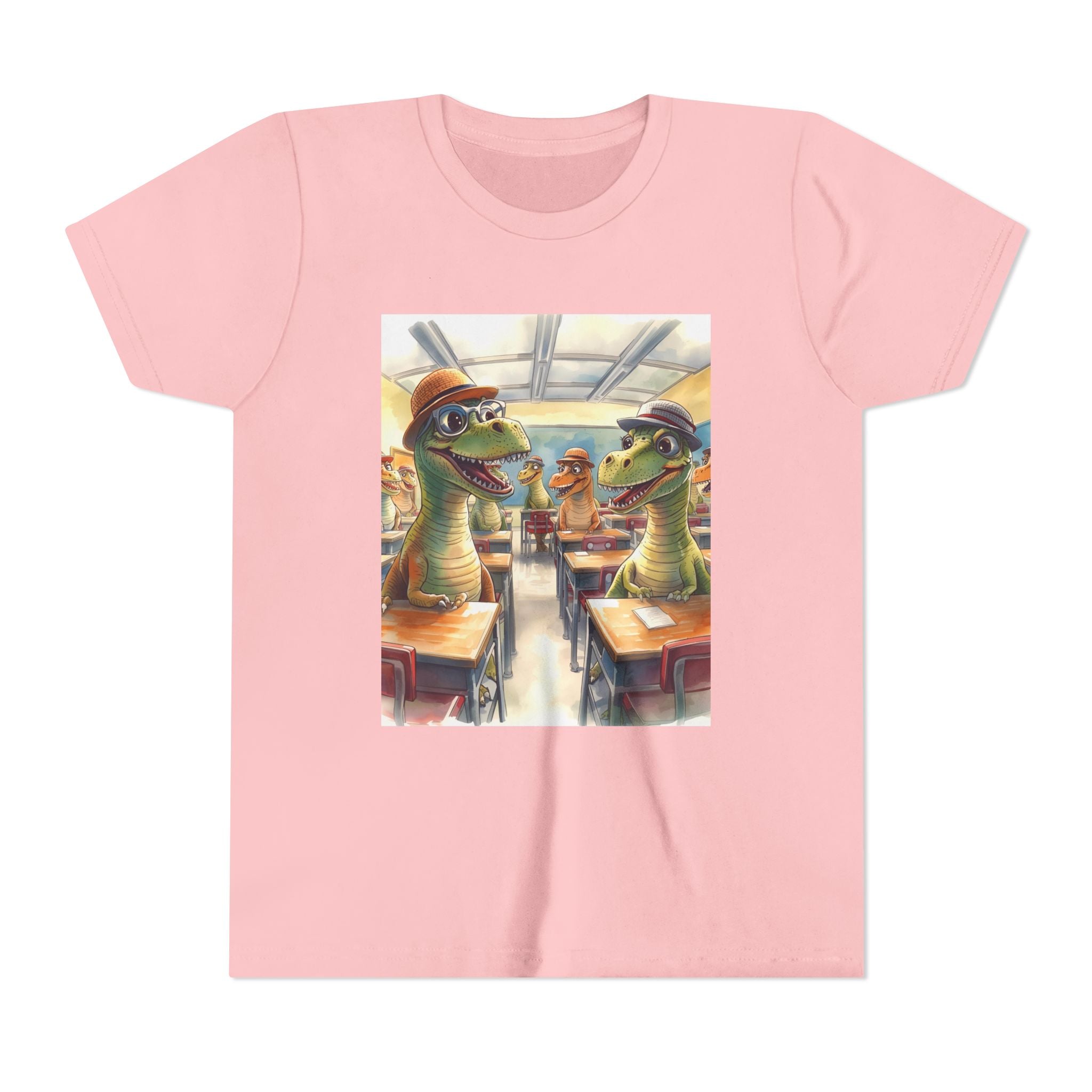 Dinosaur Classroom Youth Short Sleeve Tee